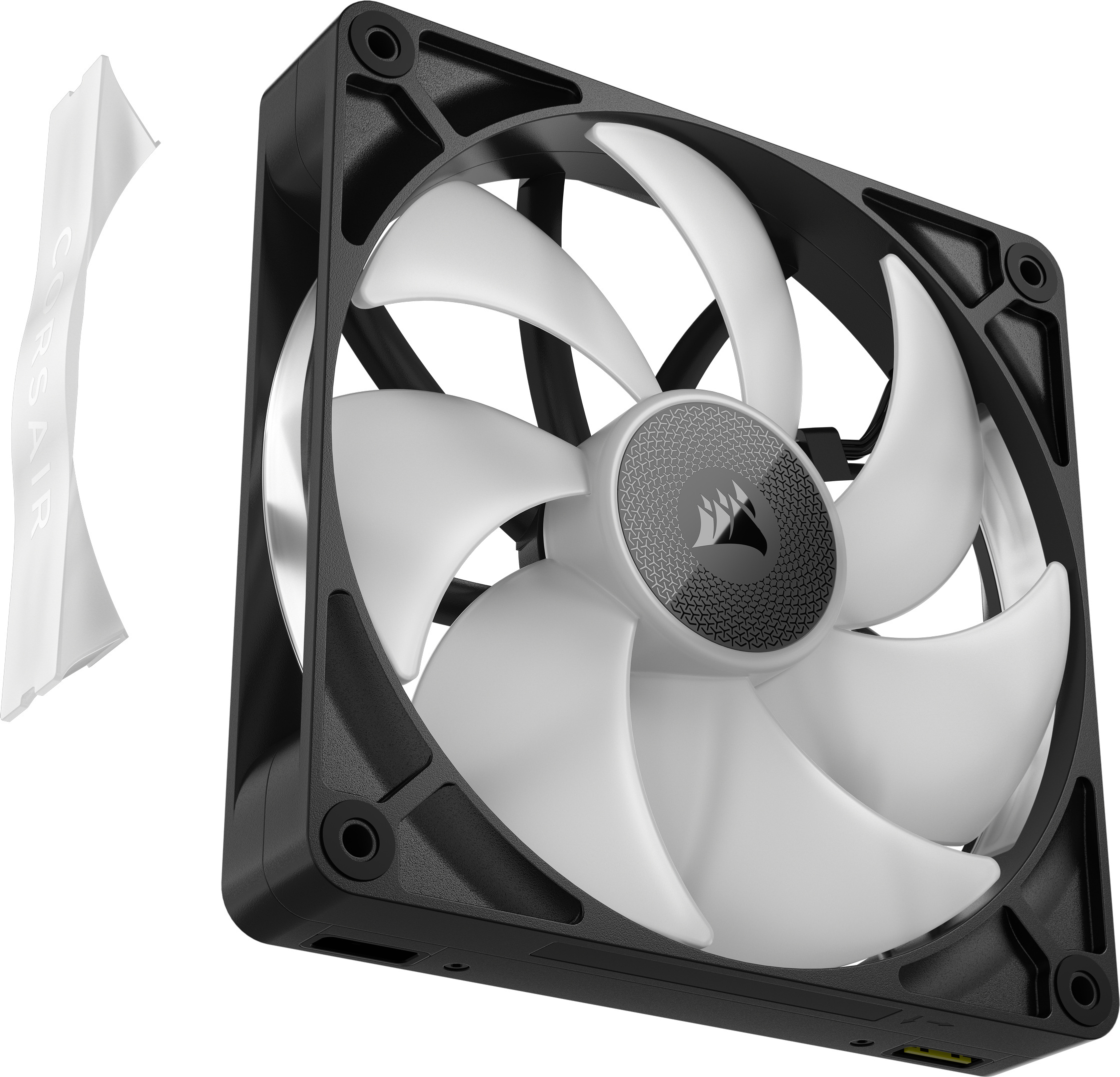 Corsair iCUE LINK RX140 RGB PWM Starter Kit -tuuletin, musta, 140 mm, 2 kpl
