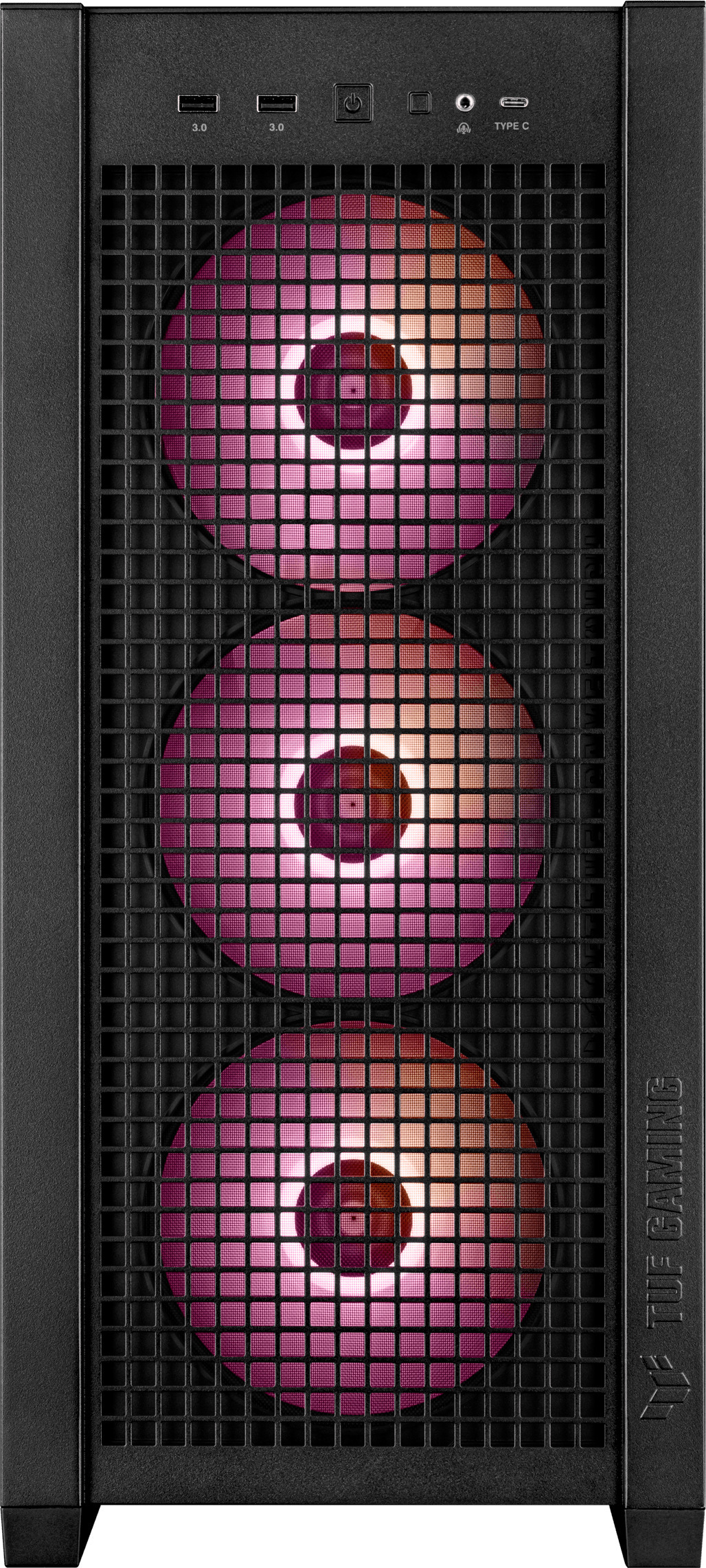 Asus TUF Gaming GT302 TG ARGB ATX-kotelo ikkunalla, musta