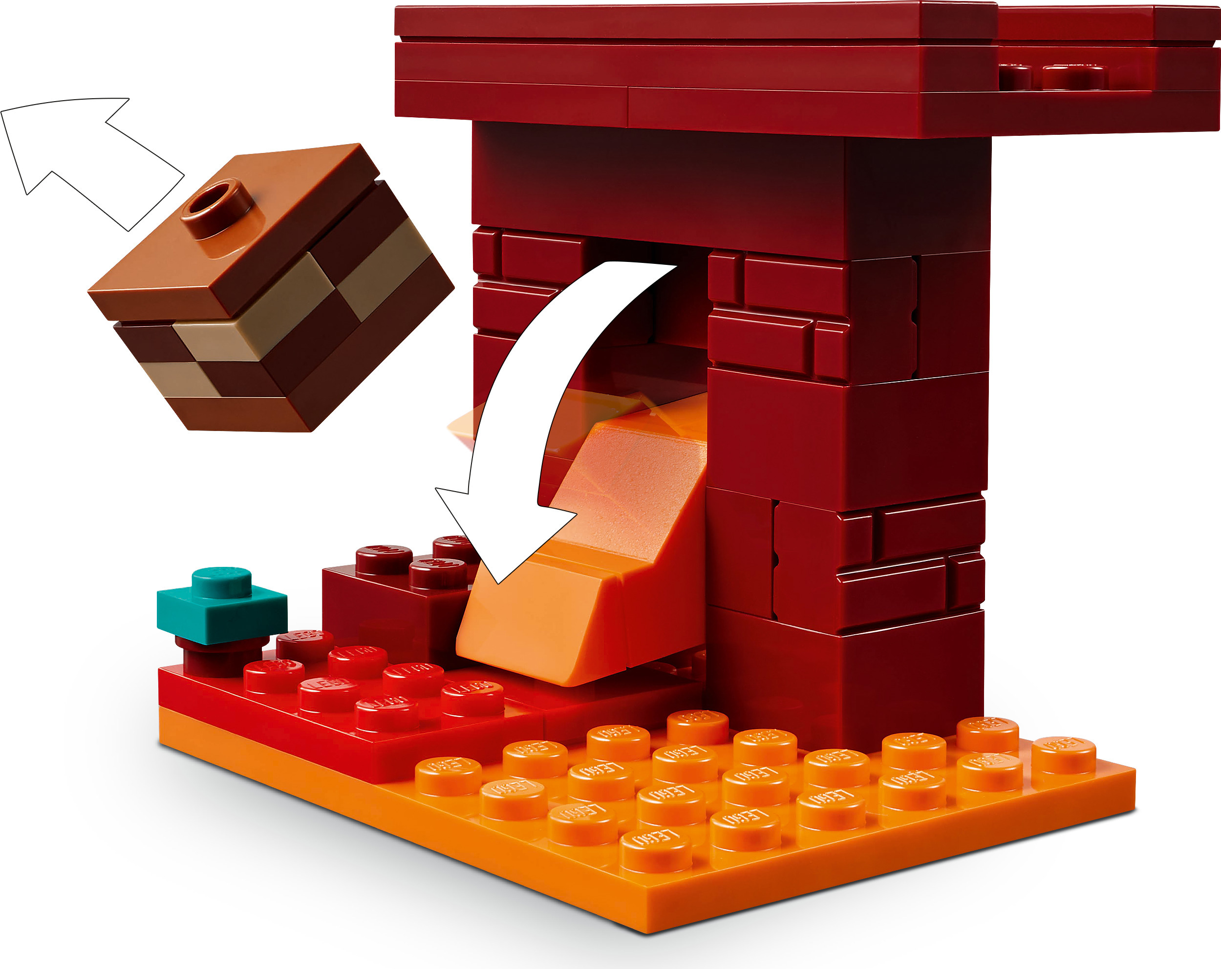 LEGO Minecraft 21266 – Hornan laavataistelu