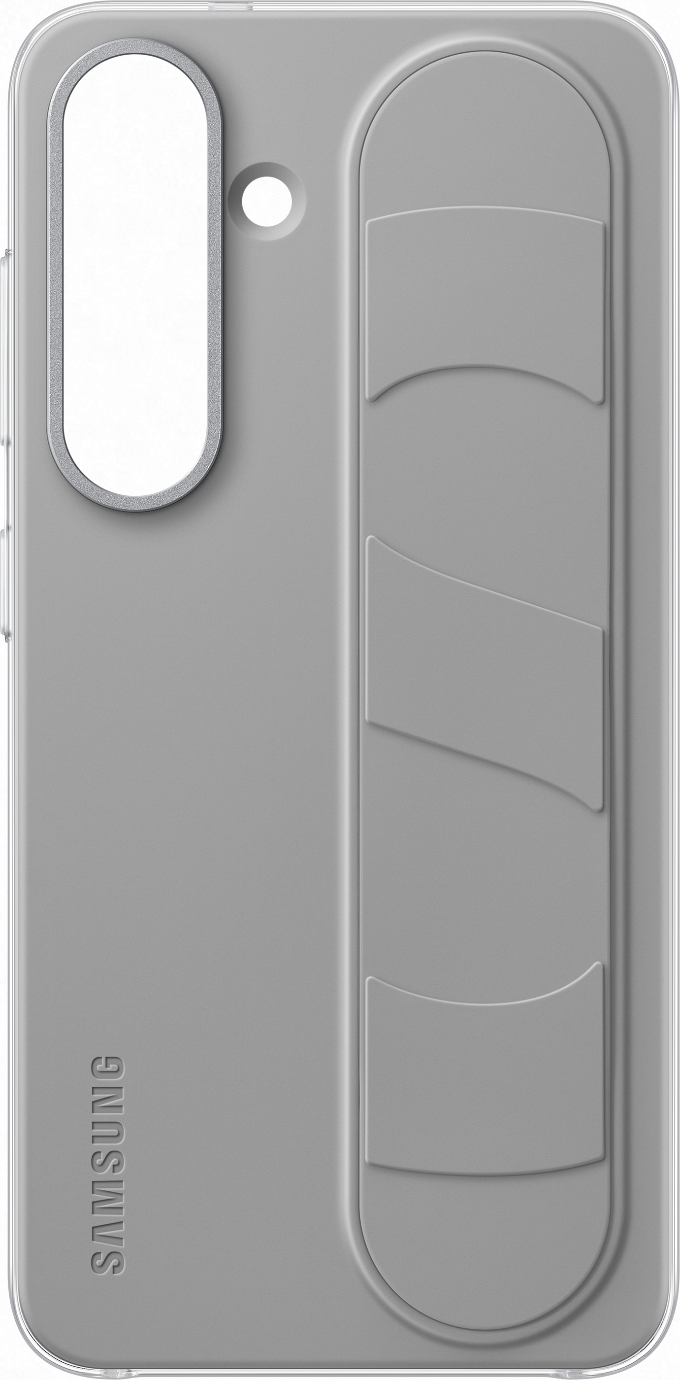 Samsung Galaxy S25 Standing Grip suojakuori, harmaa / minttu