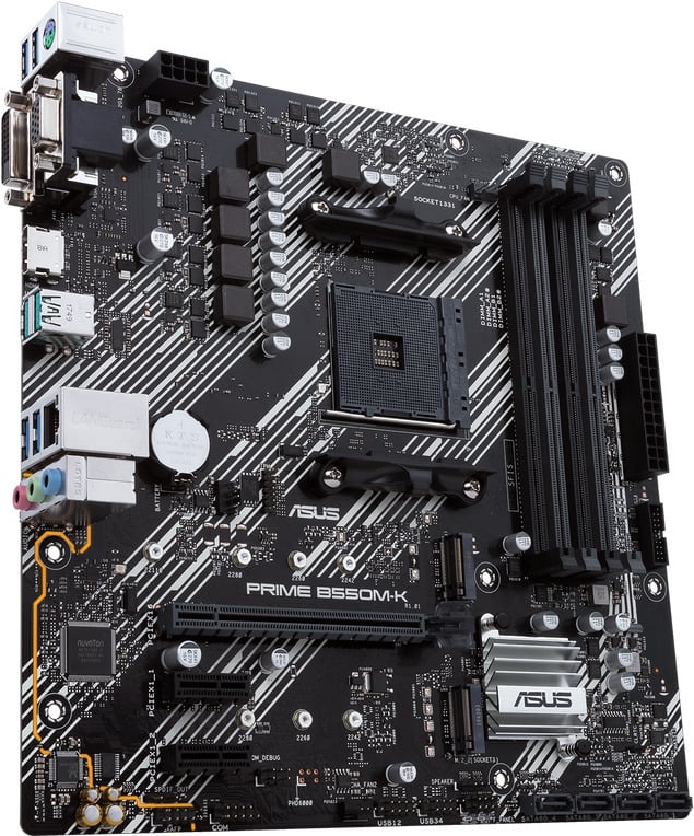 Asus Prime B550M-K AM4 microATX-emolevy