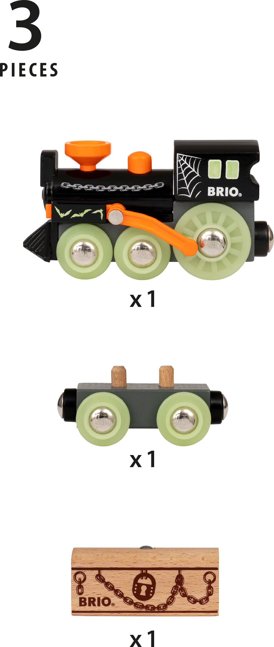 BRIO 33984 Maatilan eläimet -ratasetti
