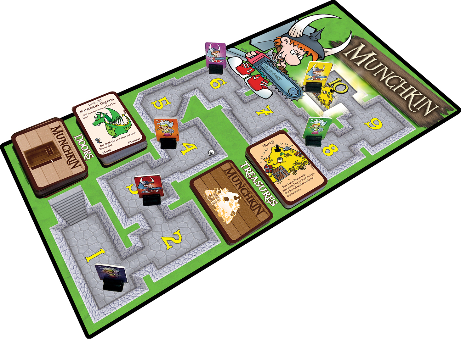 Munchkin Deluxe -strategiapeli (ENG)