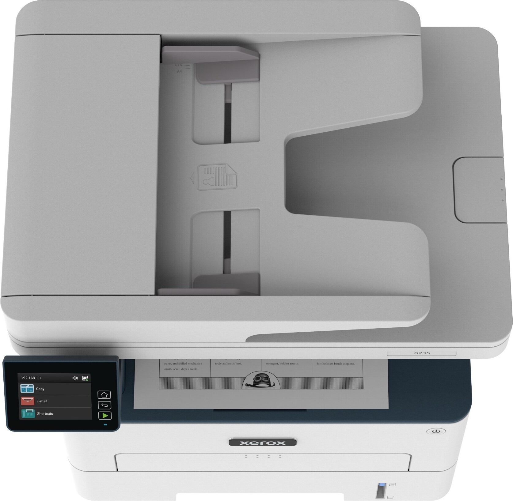 Xerox B235 -mustavalkolasermonitoimitulostin