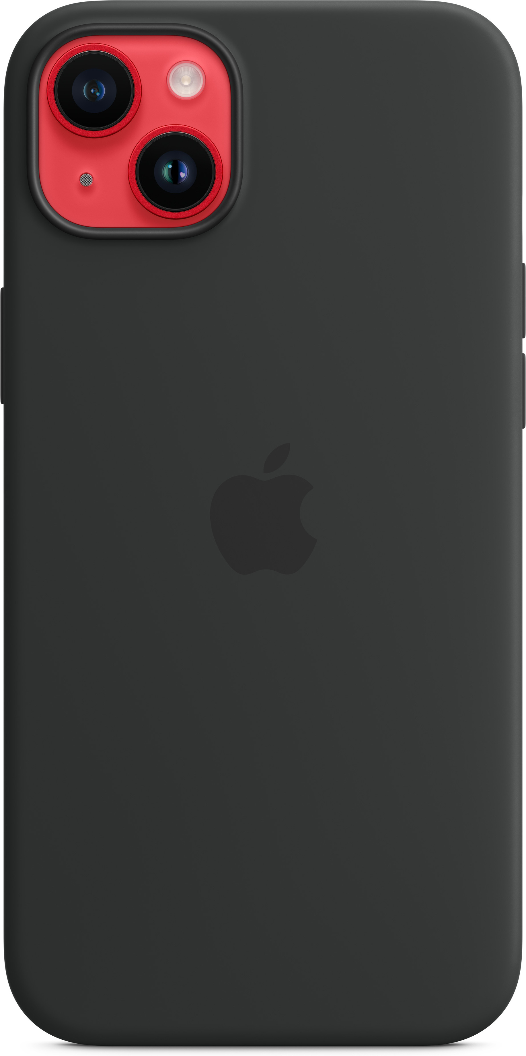 Apple iPhone 14 Plus silikonikuori MagSafella, keskiyö