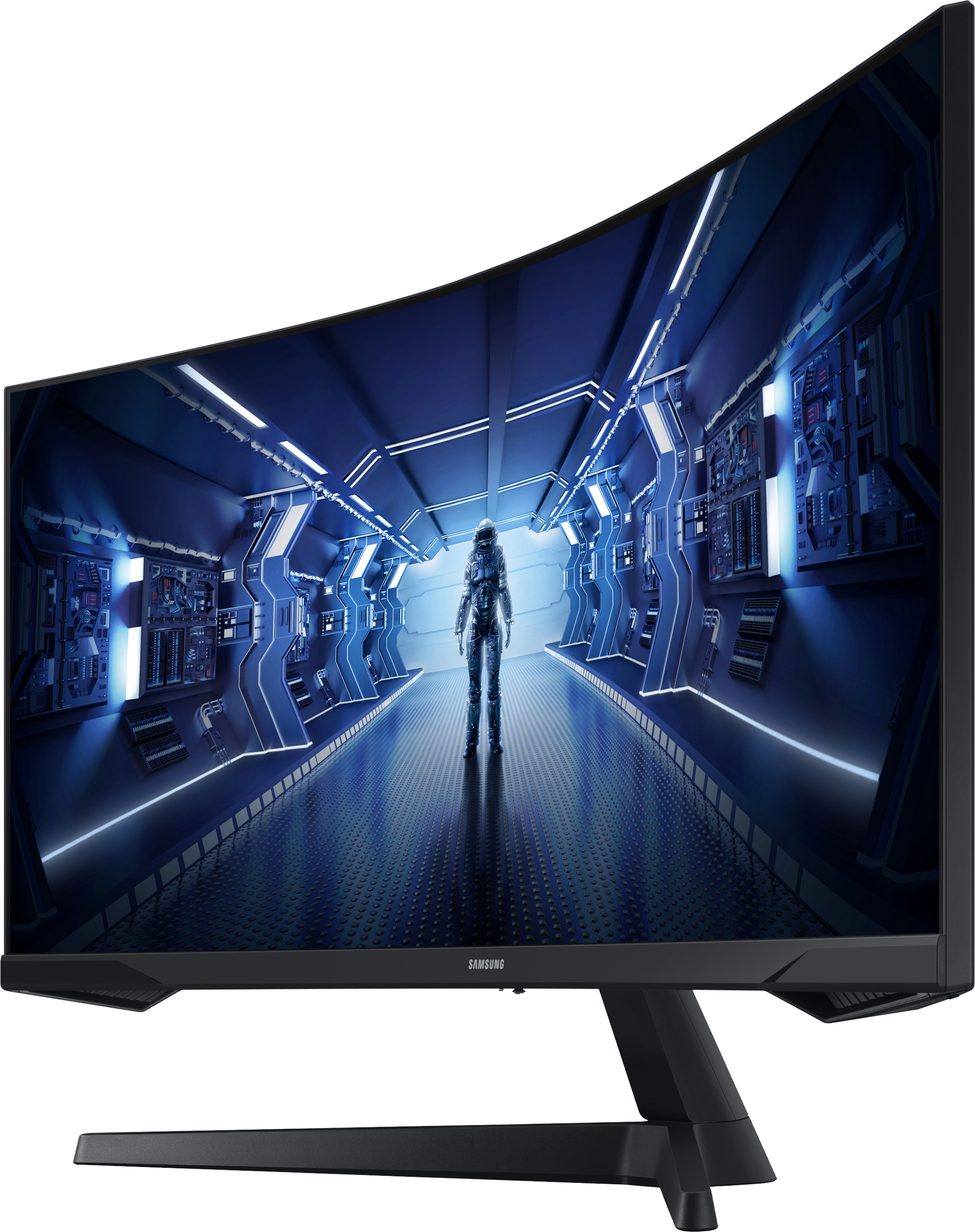 Samsung Odyssey G5 (C34G55) 34" WQHD -kaareva pelinäyttö