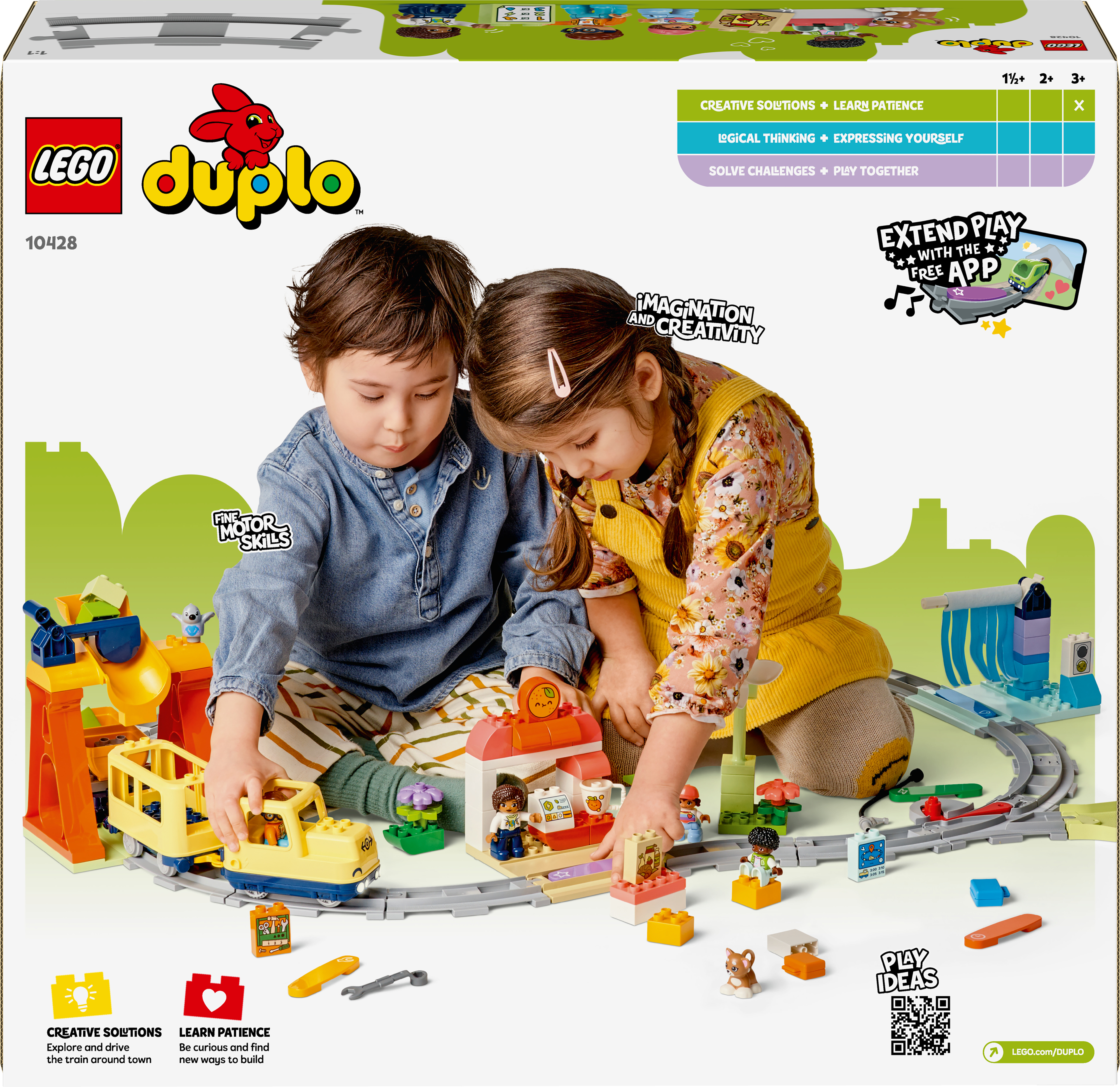 LEGO DUPLO Town 10428 – Iso interaktiivinen paikallisjuna