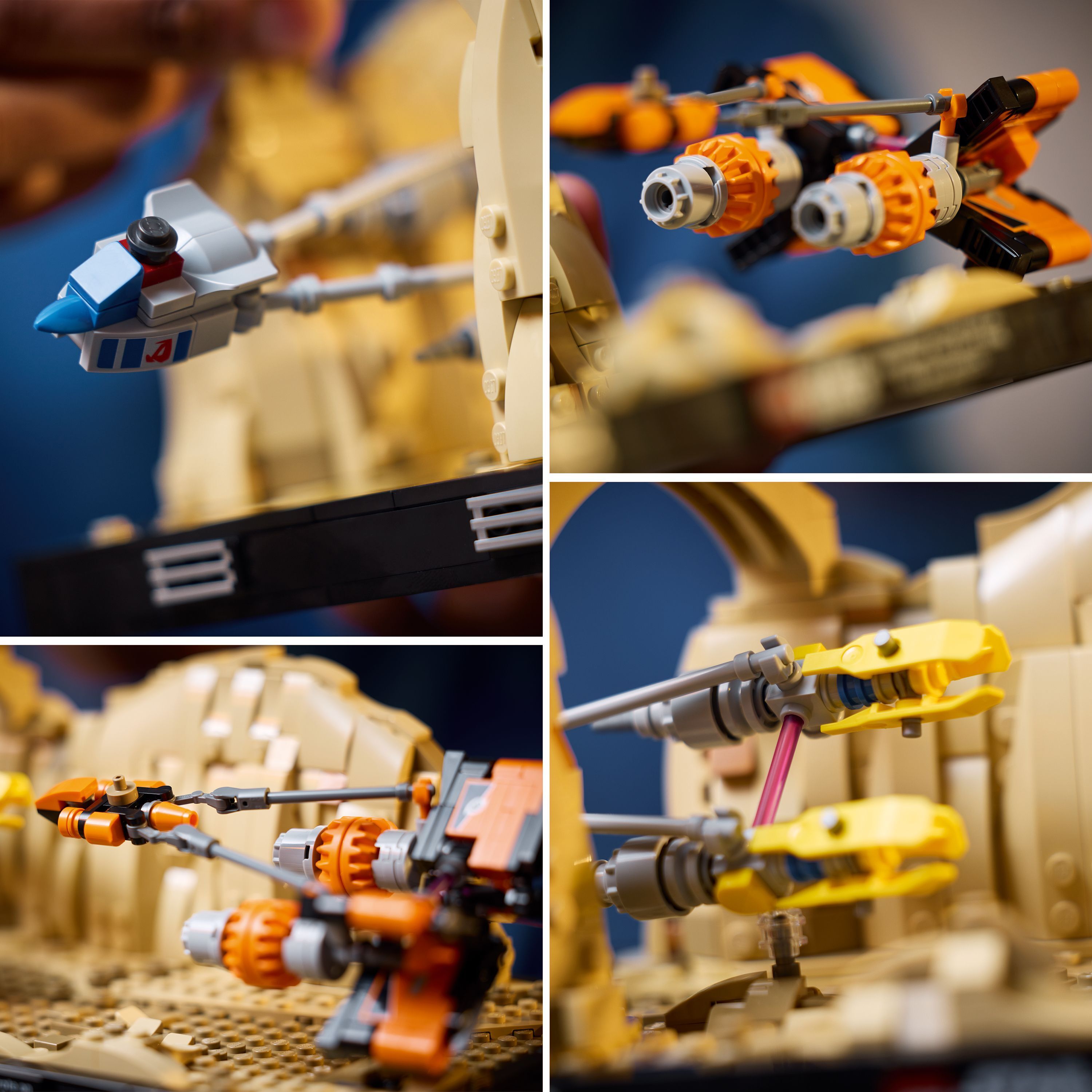 LEGO Star Wars 75380  - Mos Espa Podrace™ ‑dioraama