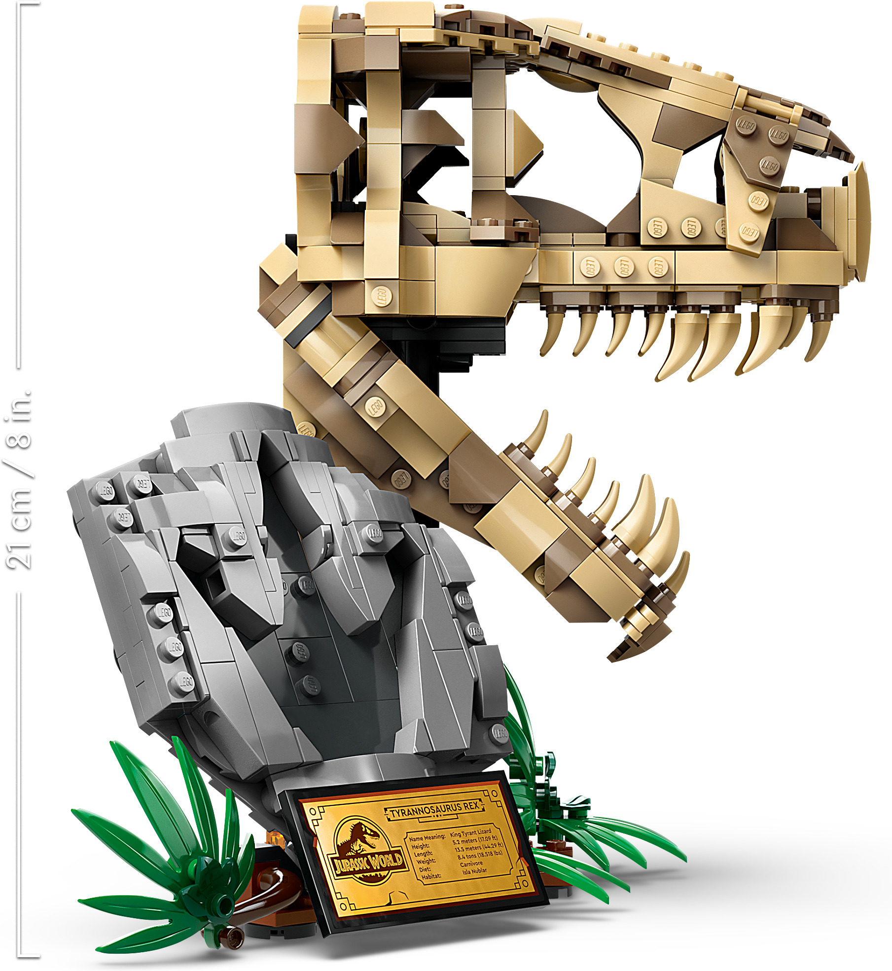 LEGO Jurassic World 76964  - Dinosaurusfossiilit: T. rexin pääkallo