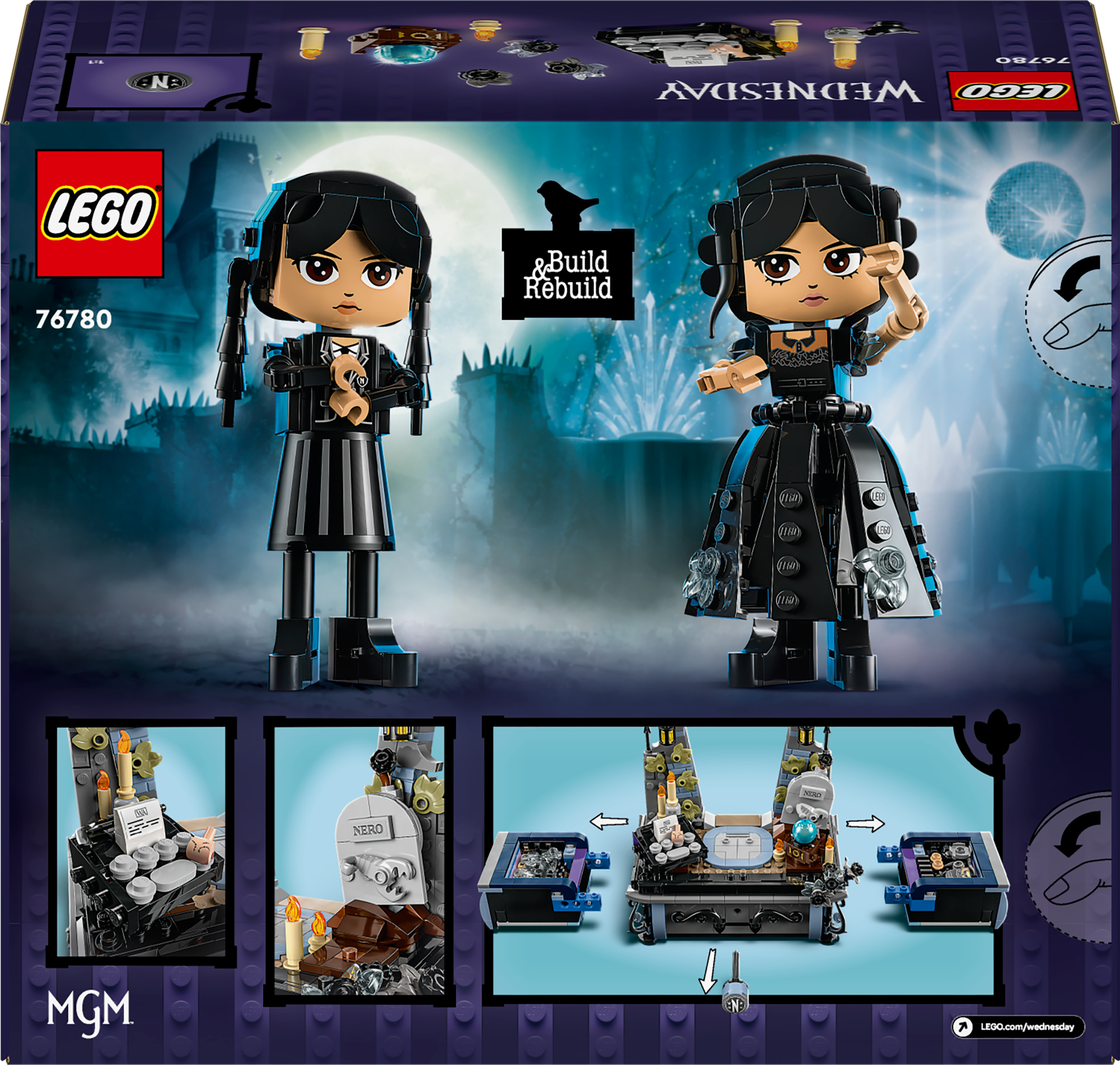 LEGO Wednesday 76780 – Wednesday Addams ‑hahmo