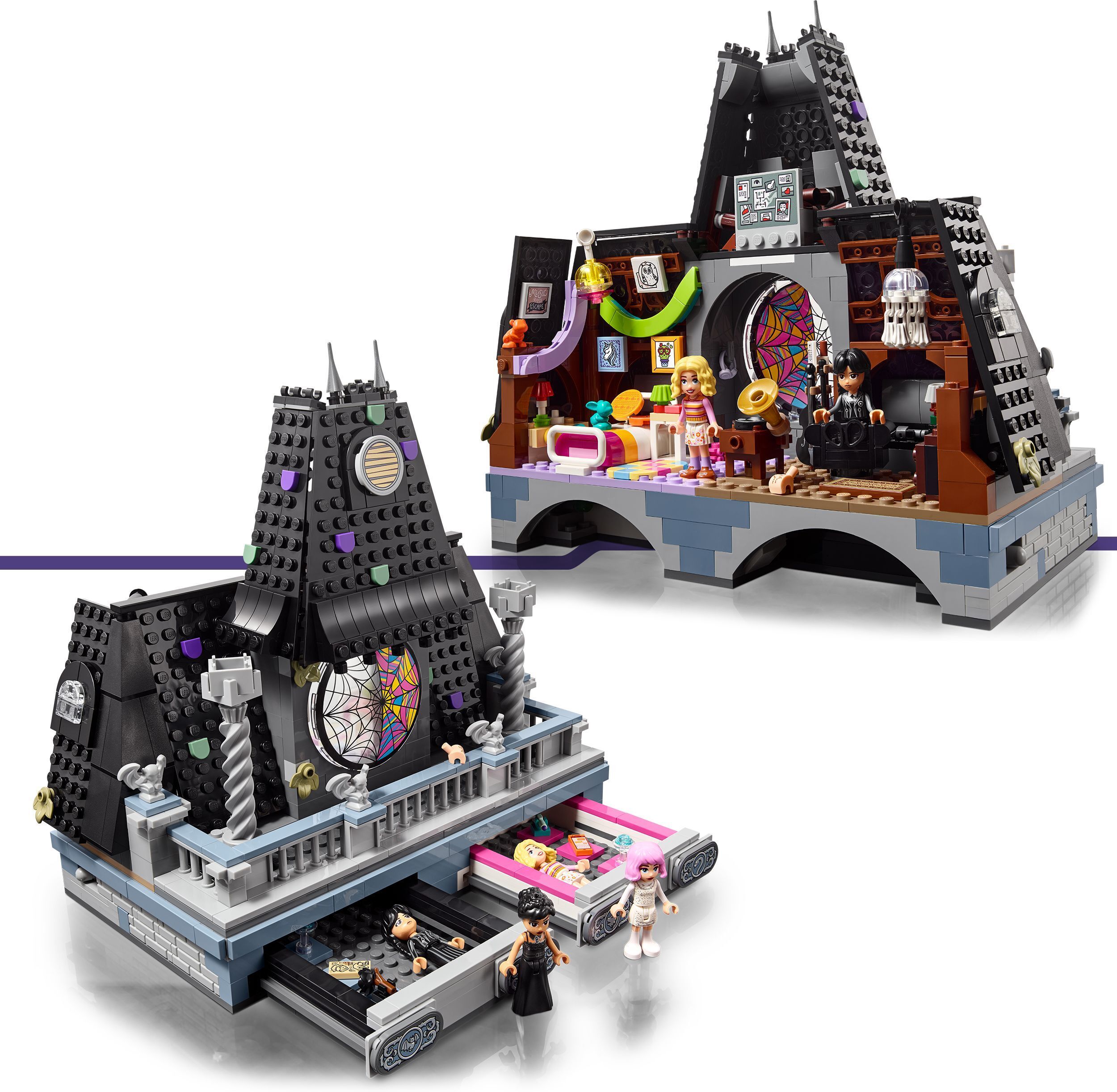 LEGO Wednesday 76781 – Wednesdayn ja Enidin asuntolahuone