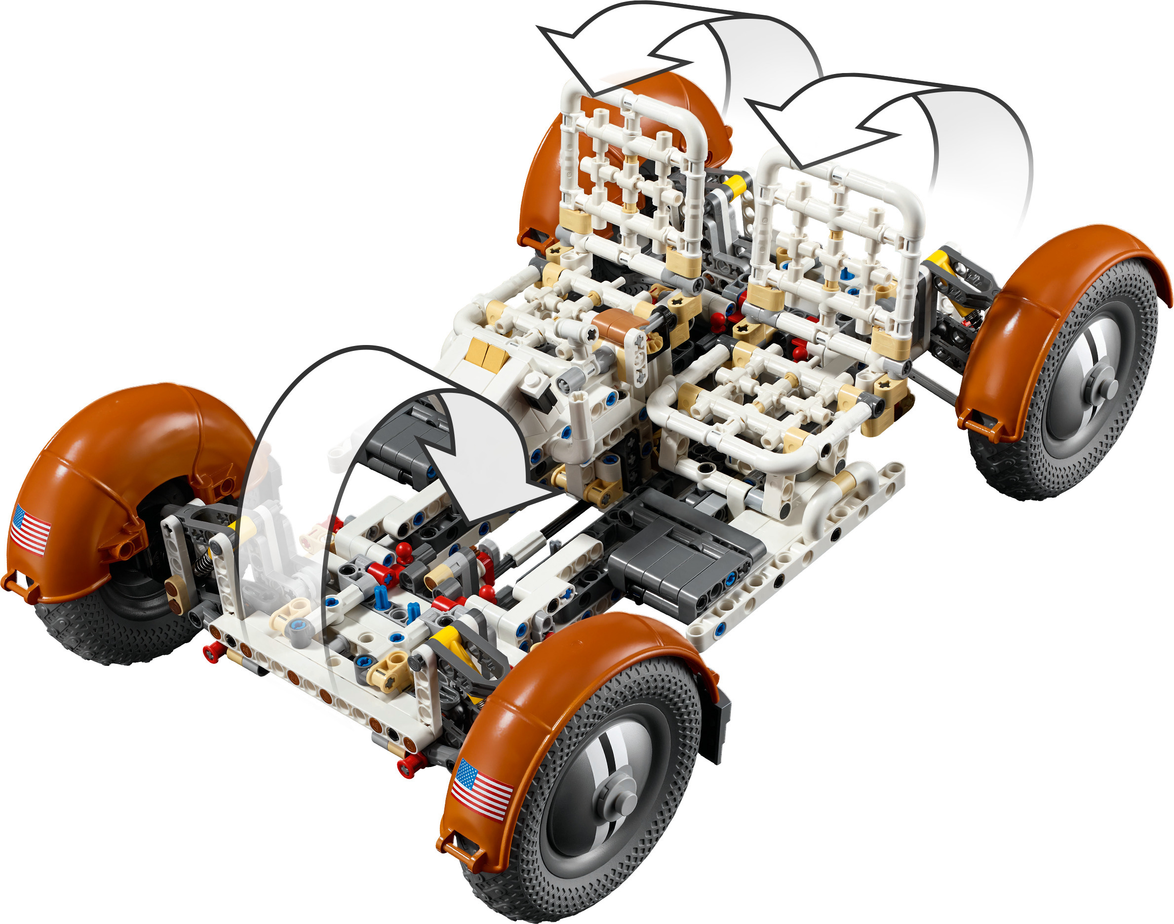 LEGO Technic 42182  - NASA Apollo – kuuauto