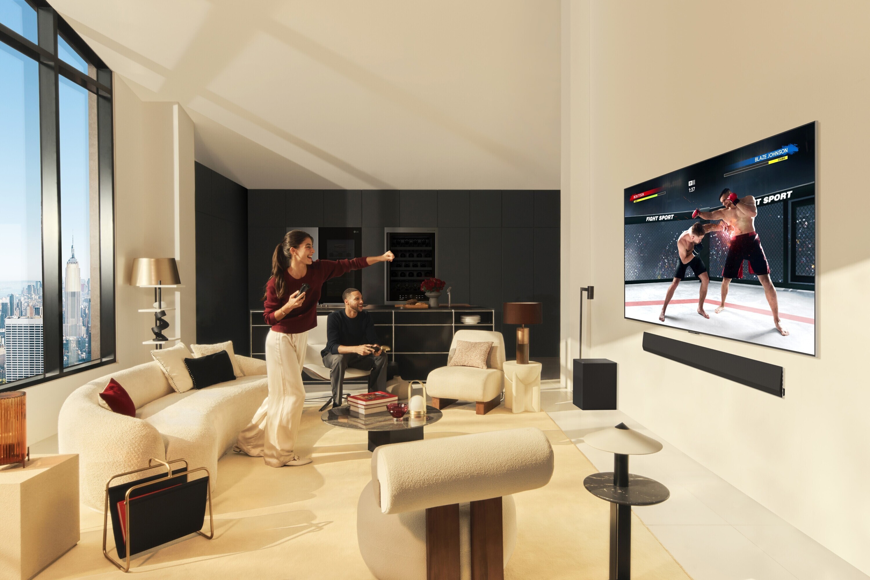 LG 55'' OLED evo G4 – 4K TV seinätelineellä