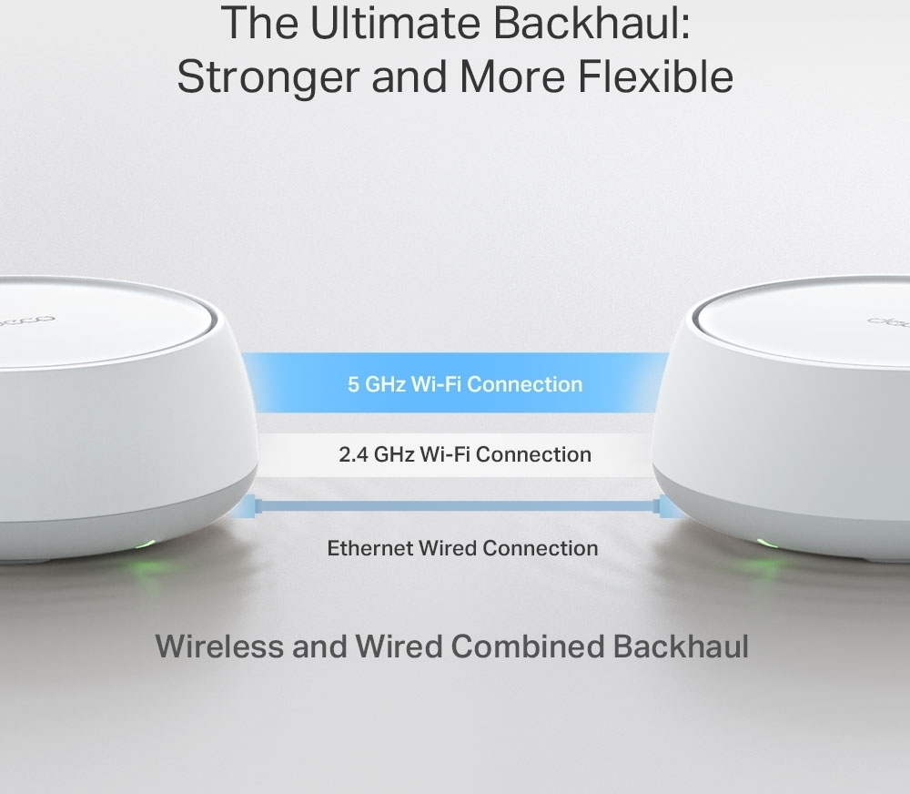 TP-LINK Deco BE25 Dual-Band WiFi 7 -Mesh-järjestelmä, 3-pack