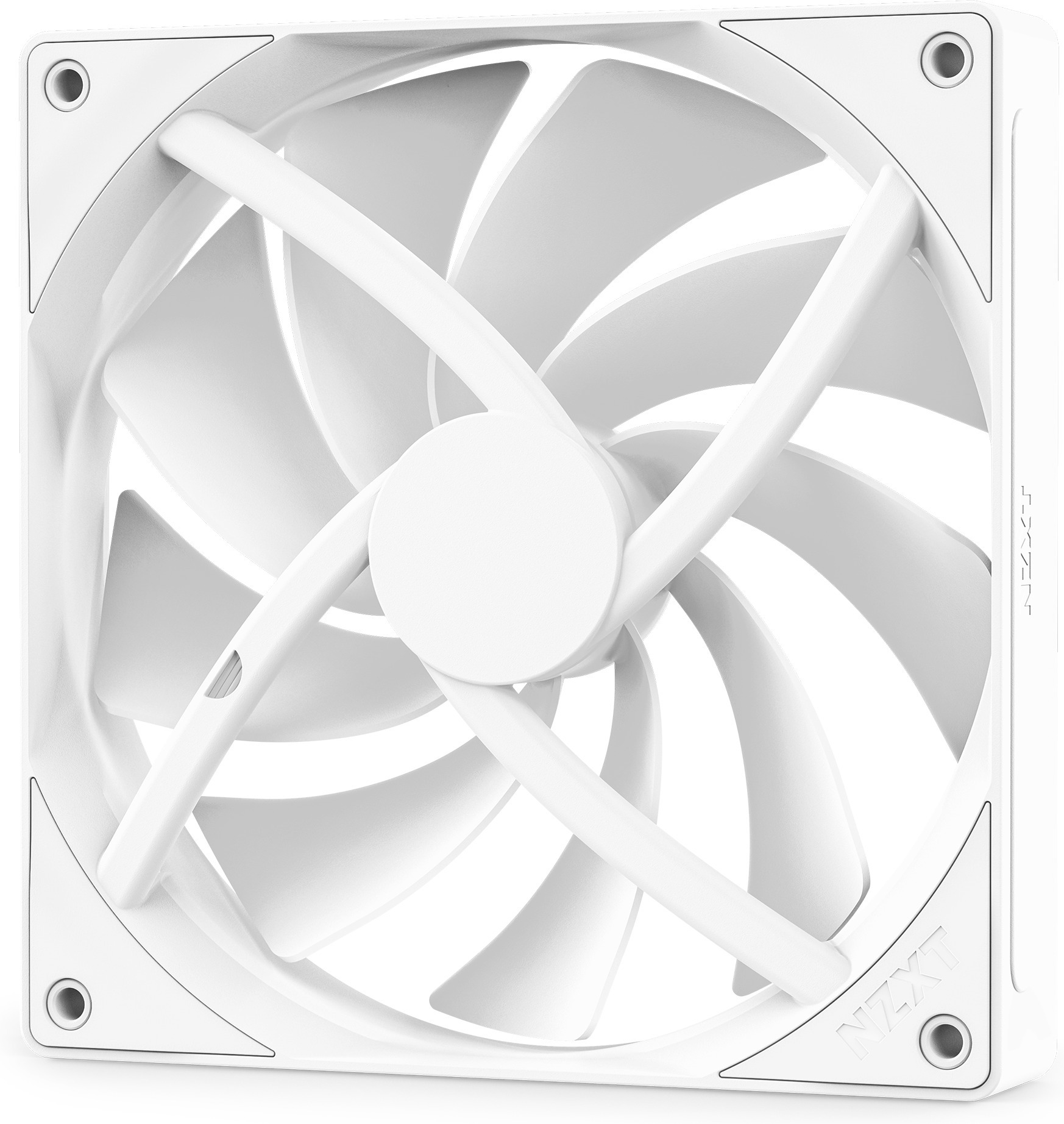 NZXT F120Q -tuuletin, 120 mm, valkoinen