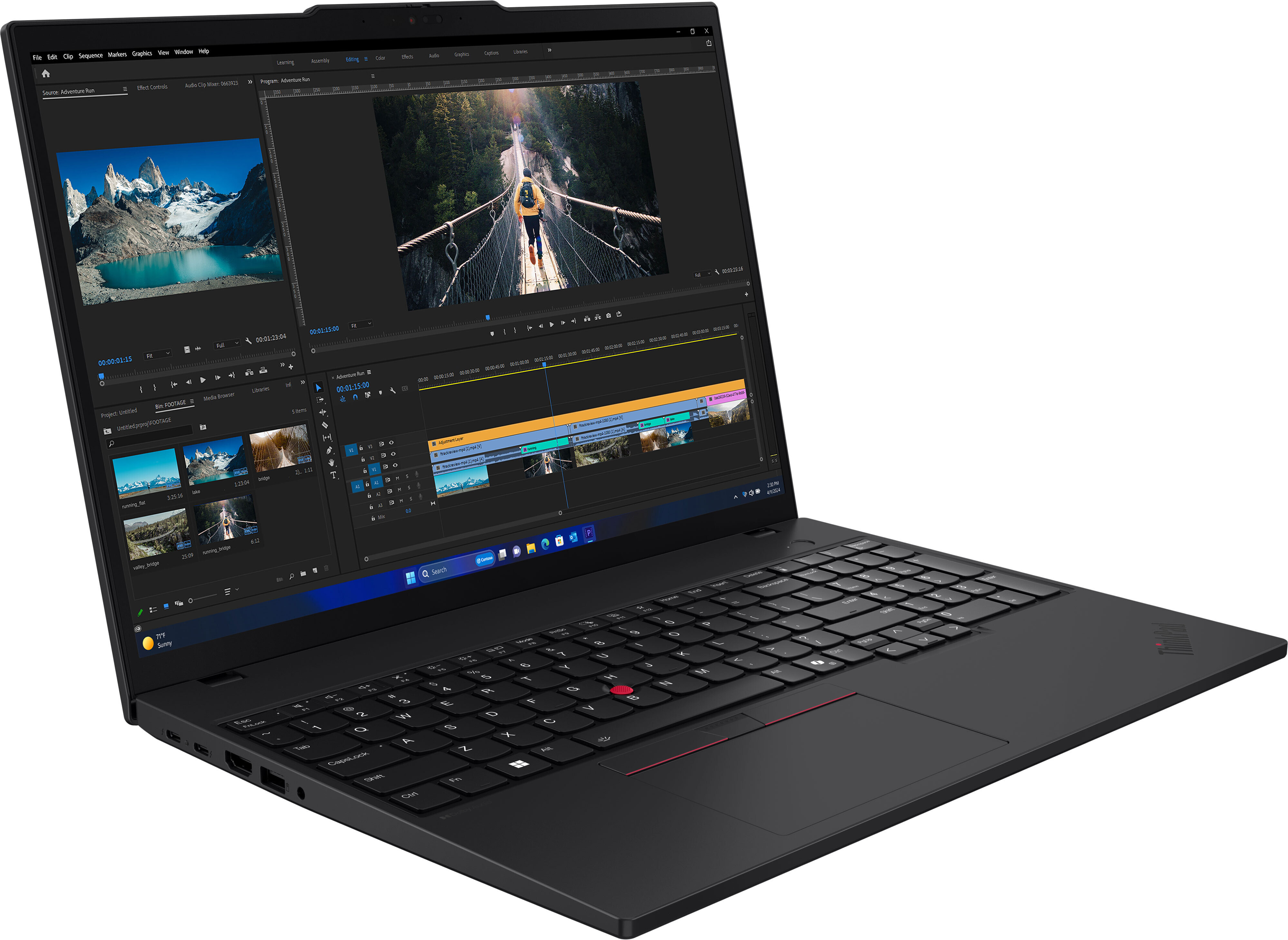 Lenovo ThinkPad T16 Gen 3 -kannettava, Windows 11 Pro (21MN0025MX)