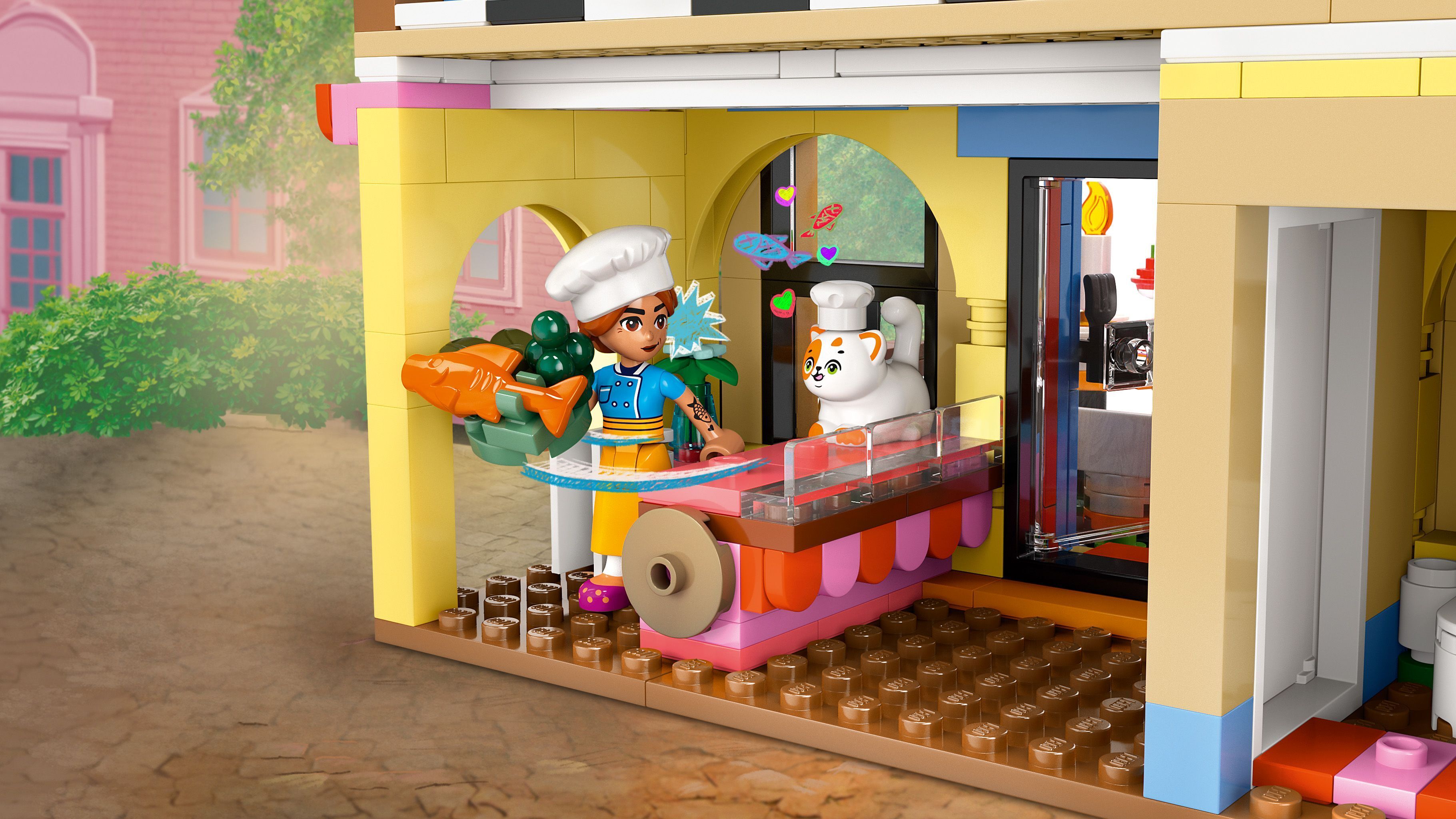 LEGO Friends 42655 – Ravintola-alan oppilaitos