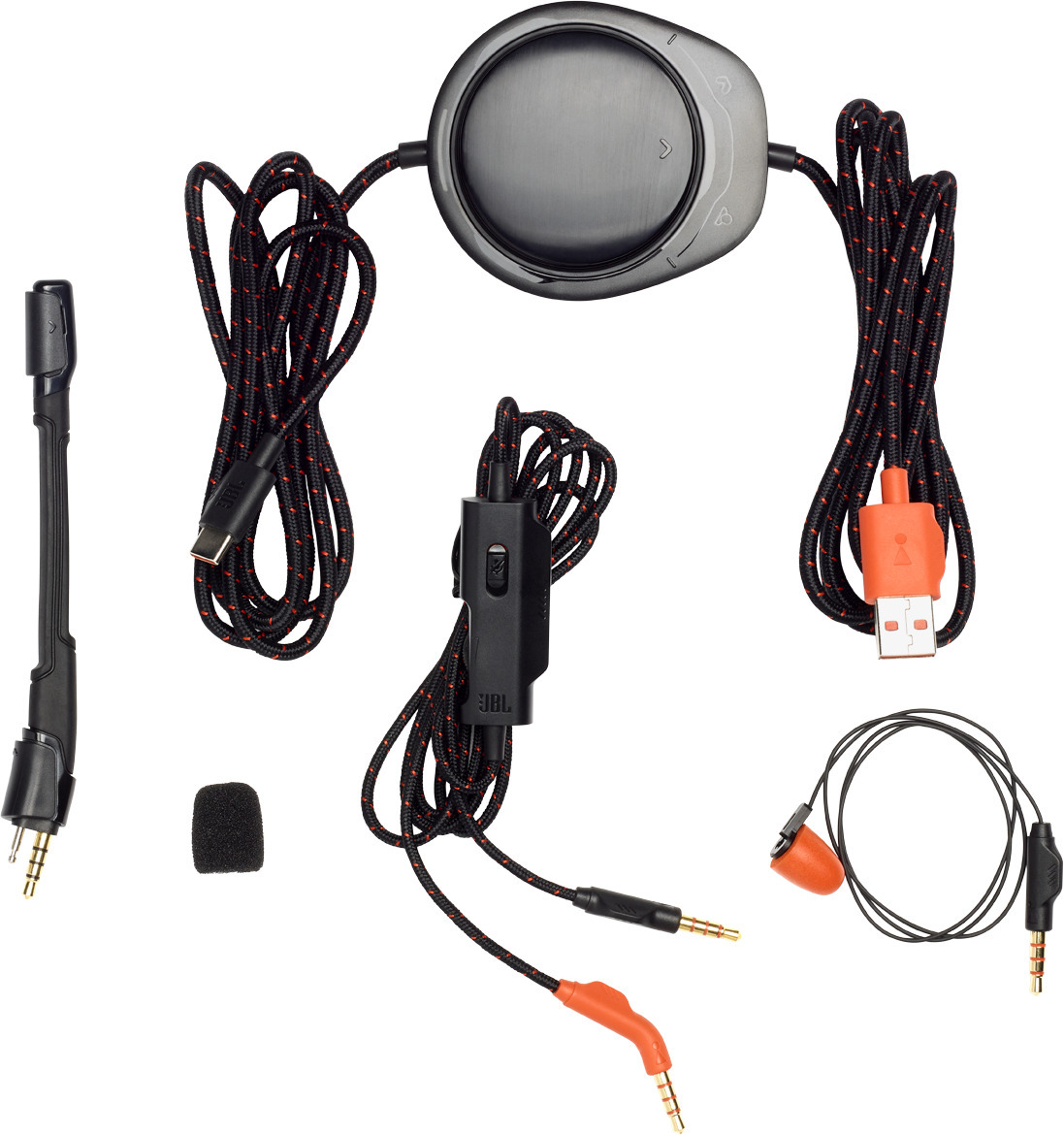 JBL Quantum ONE -pelikuuloke vastamelutoiminnolla, musta