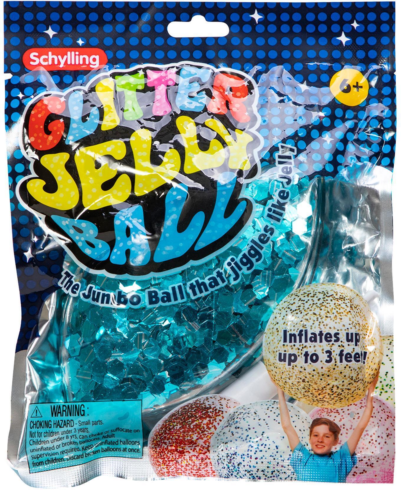 Jumbo Glitter Jelly Ball pallo, 90 cm