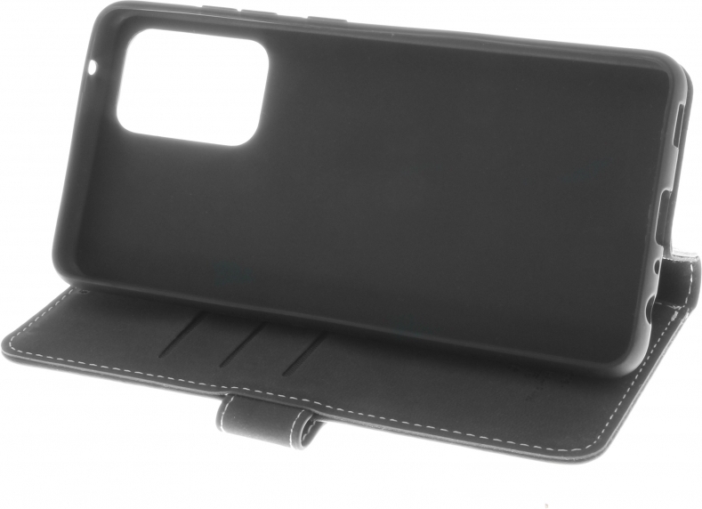 Insmat Exclusive Flip Case -lompakkokotelo, Samsung Galaxy A53 5G, musta