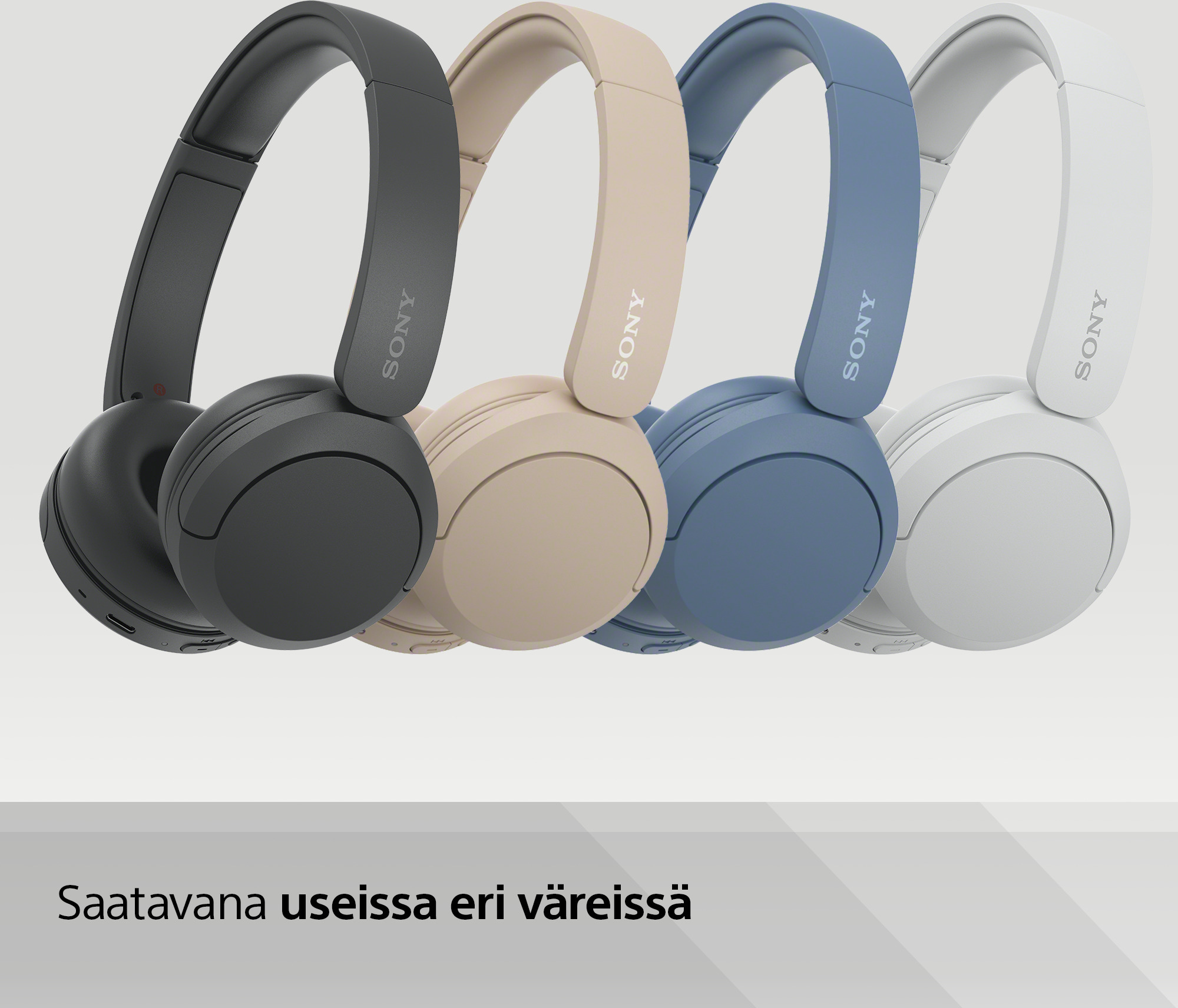 Sony WH-CH520 -langattomat sankakuulokkeet, valkoinen
