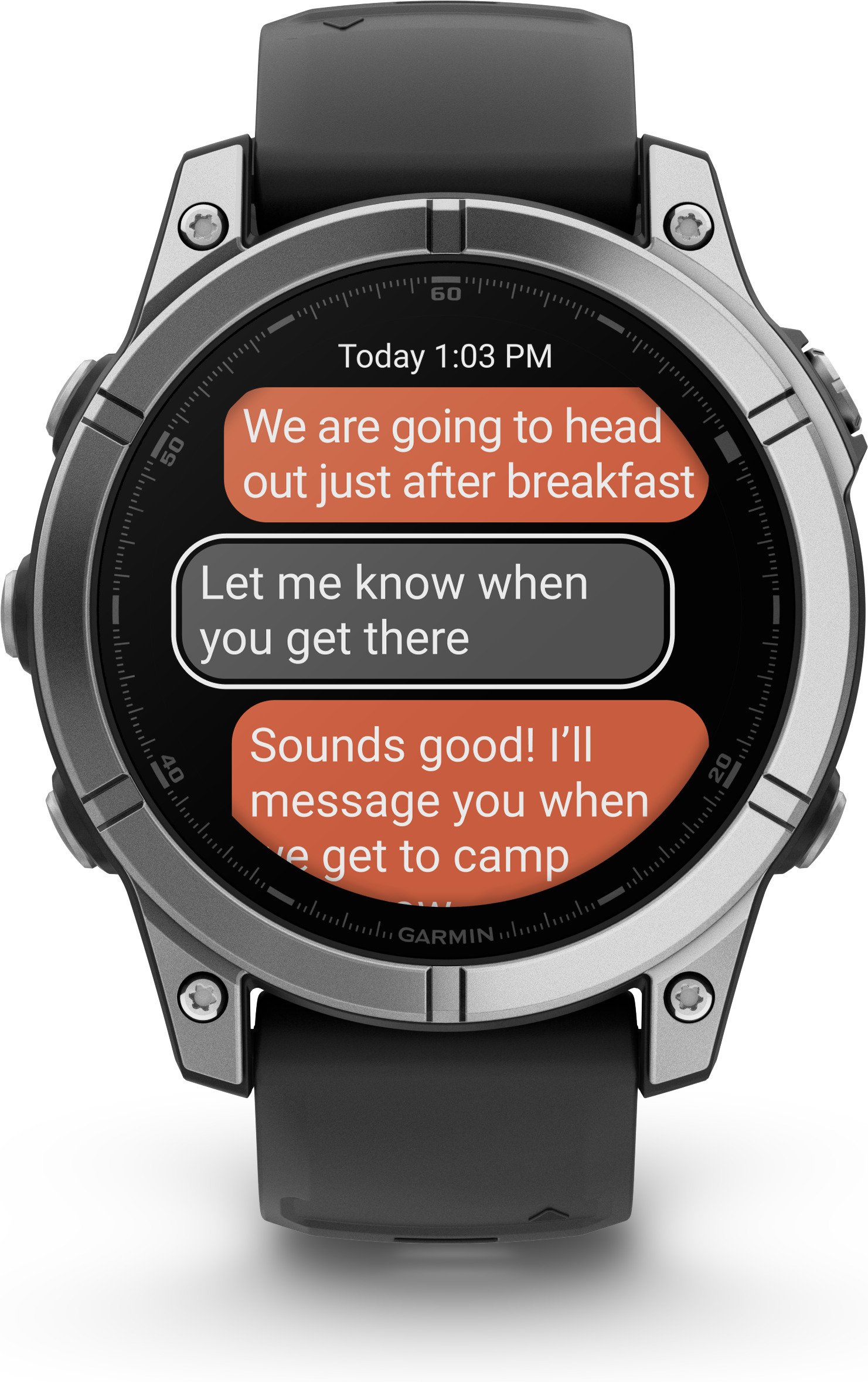 Garmin Fenix E -urheilukello, 47 mm, ruostumaton teräs / musta