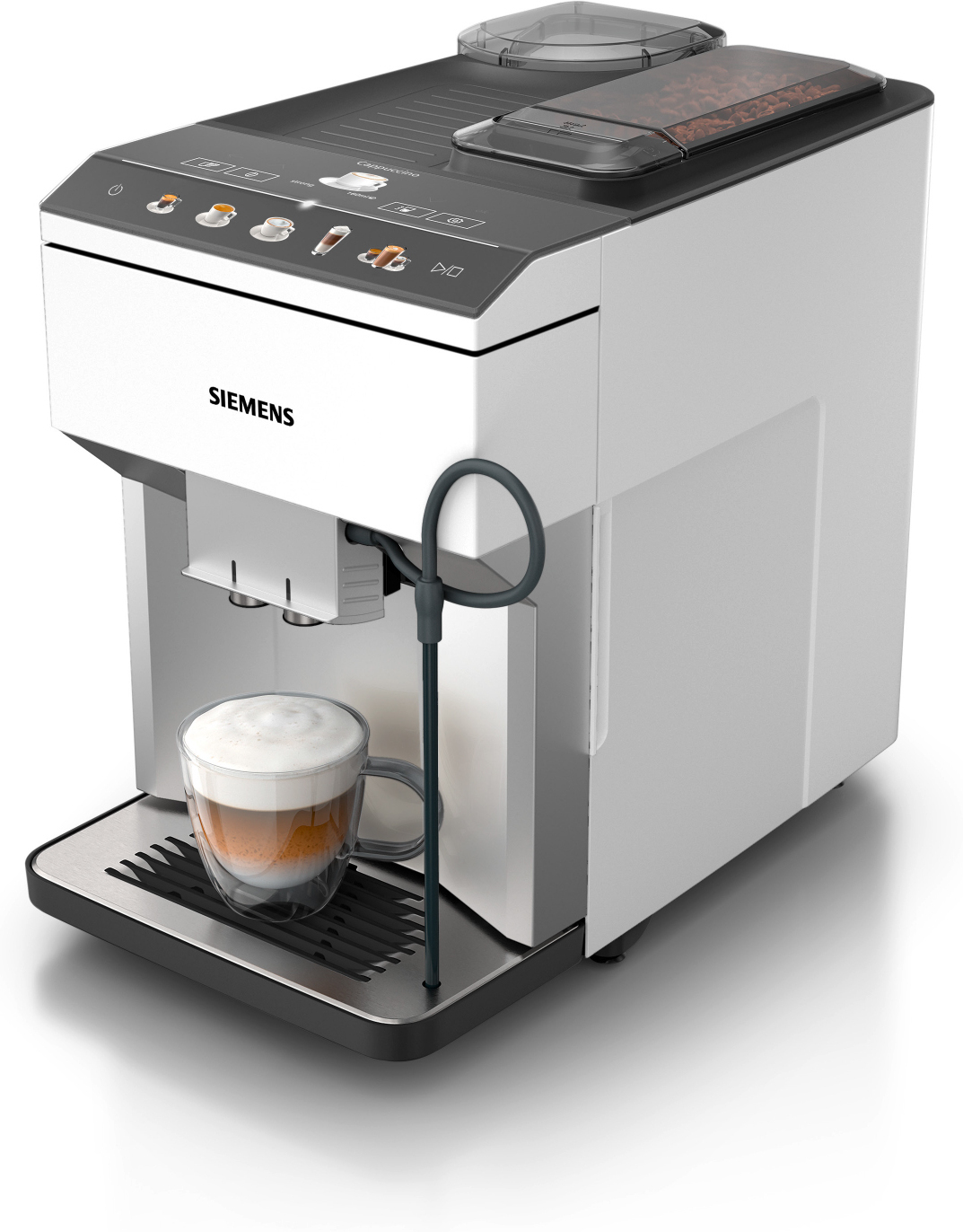 Siemens TP515R02 EQ500 -kahviautomaatti, valkoinen