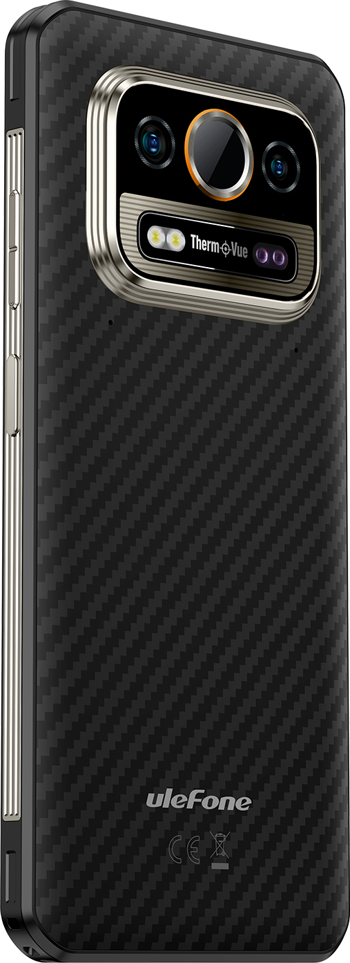 Ulefone Armor 25T -puhelin, 256/6 Gt, musta