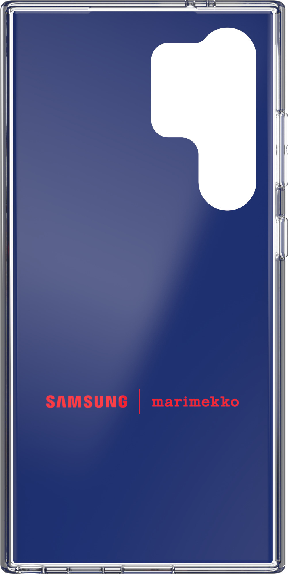 Samsung x Marimekko Dual Layer Case -suojakuori, Samsung Galaxy S24 Ultra, sininen/punainen