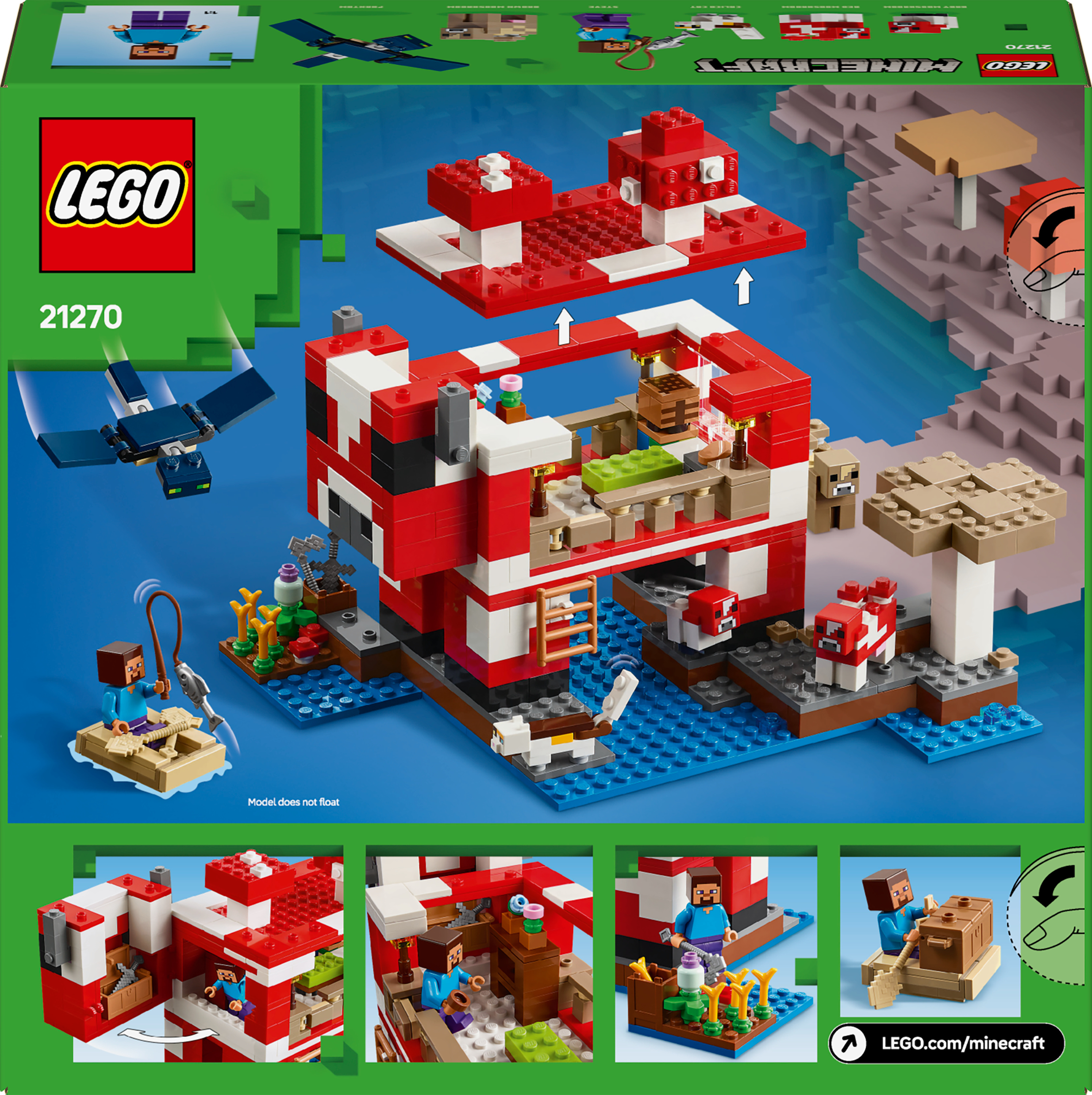 LEGO Minecraft 21270 – Sienihieho-talo