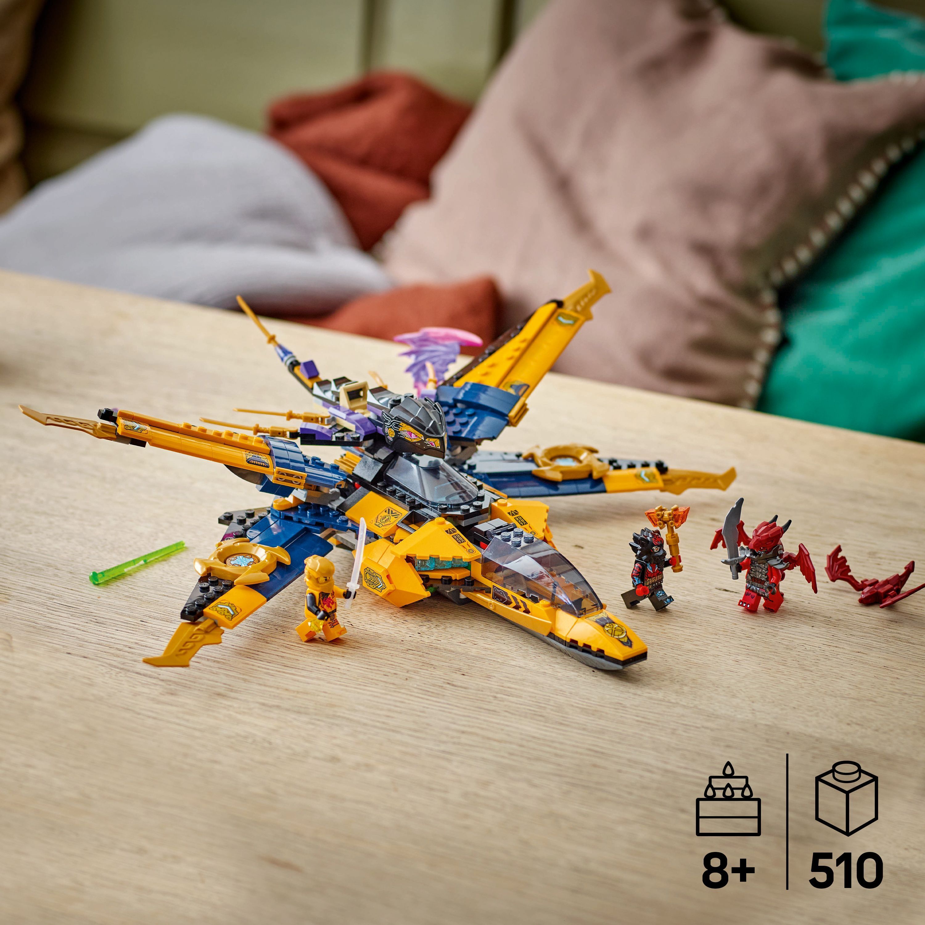 LEGO Ninjago 71833 – Rasin ja Arinin supernopea suihkari