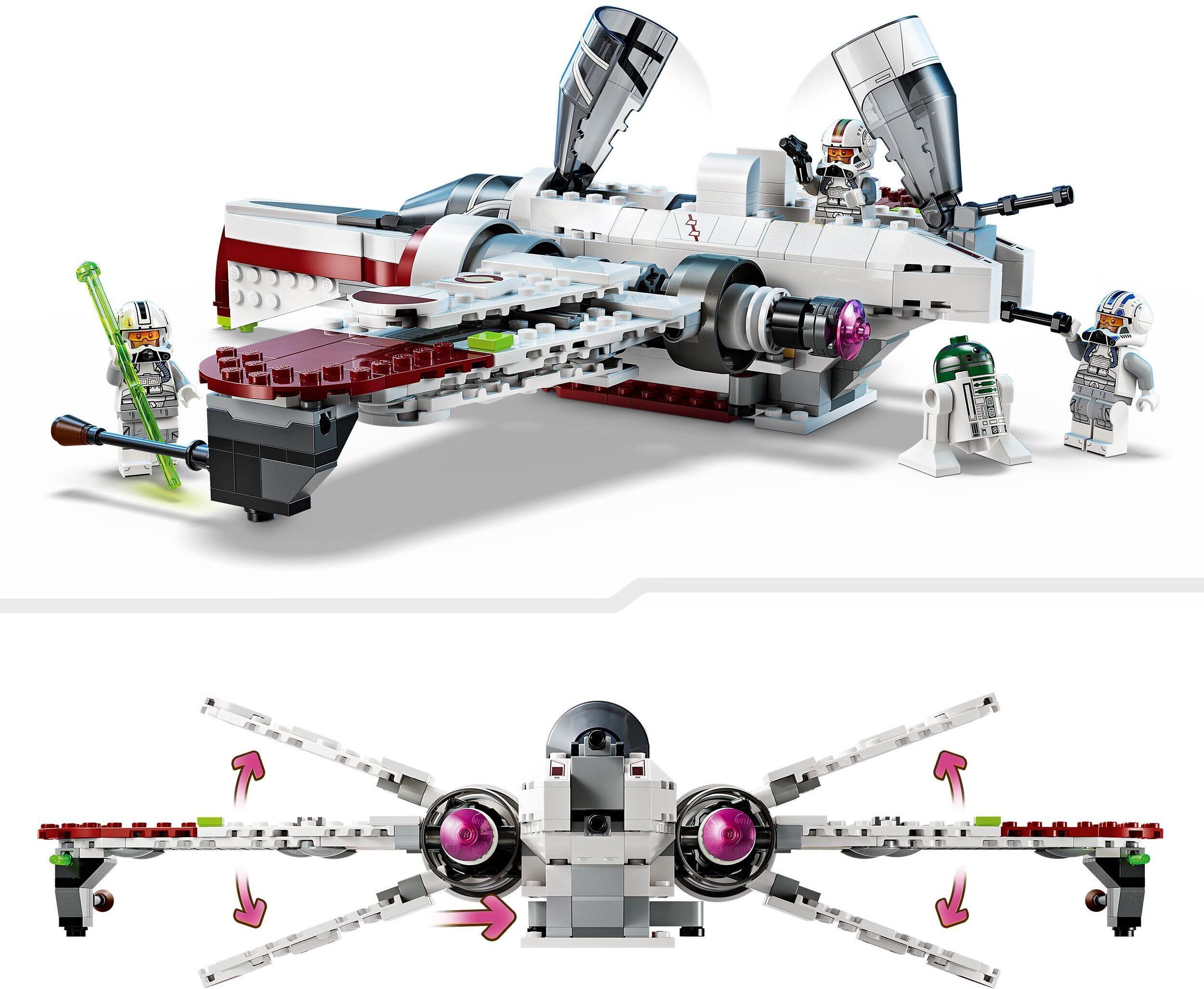LEGO Star Wars 75402 – ARC-170‑tähtihävittäjä