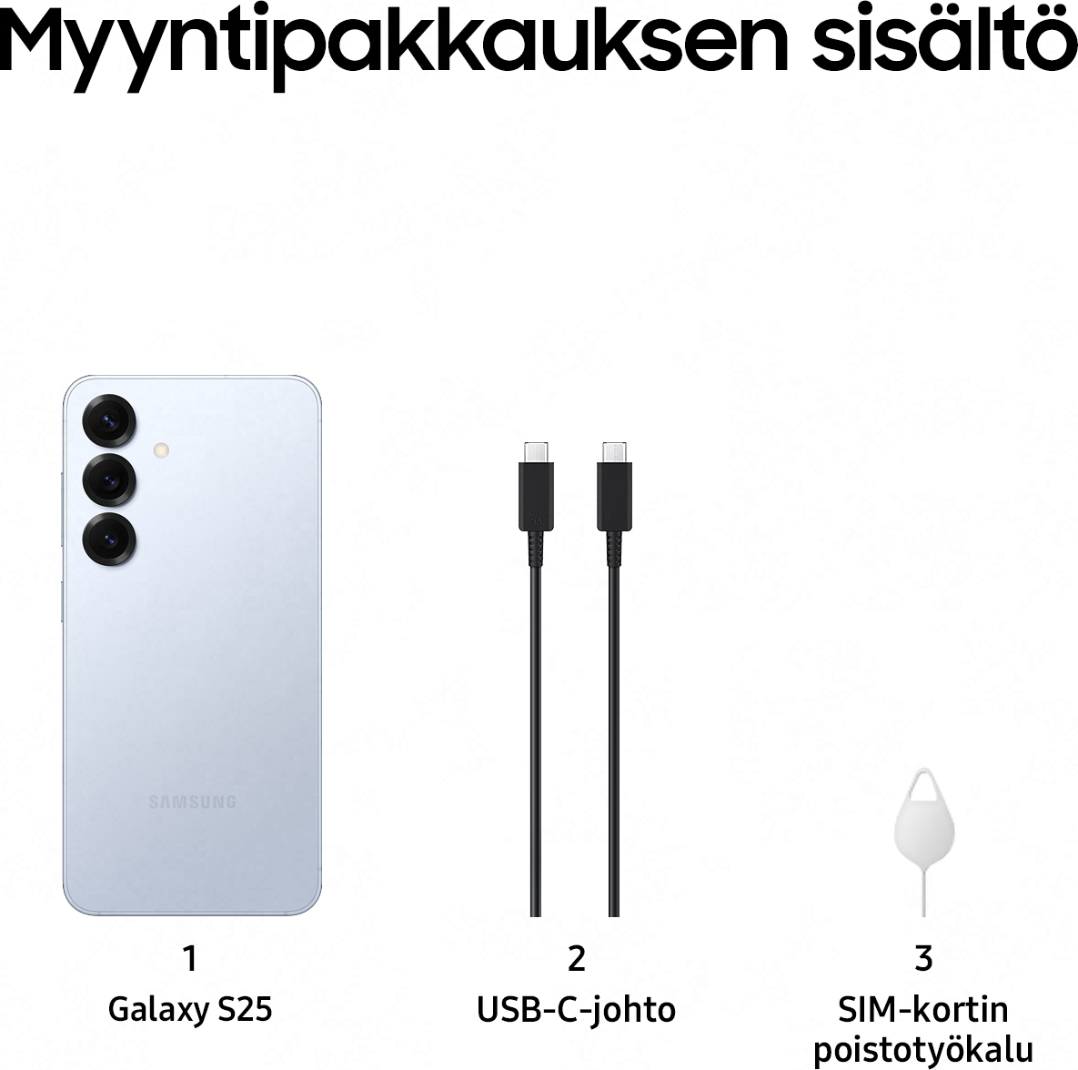 Samsung Galaxy S25 5G puhelin, 128/12 Gt, Icy Blue 10 Samsung Galaxy S25 5G puhelin, 128/12 Gt, Icy Blue - Image 10