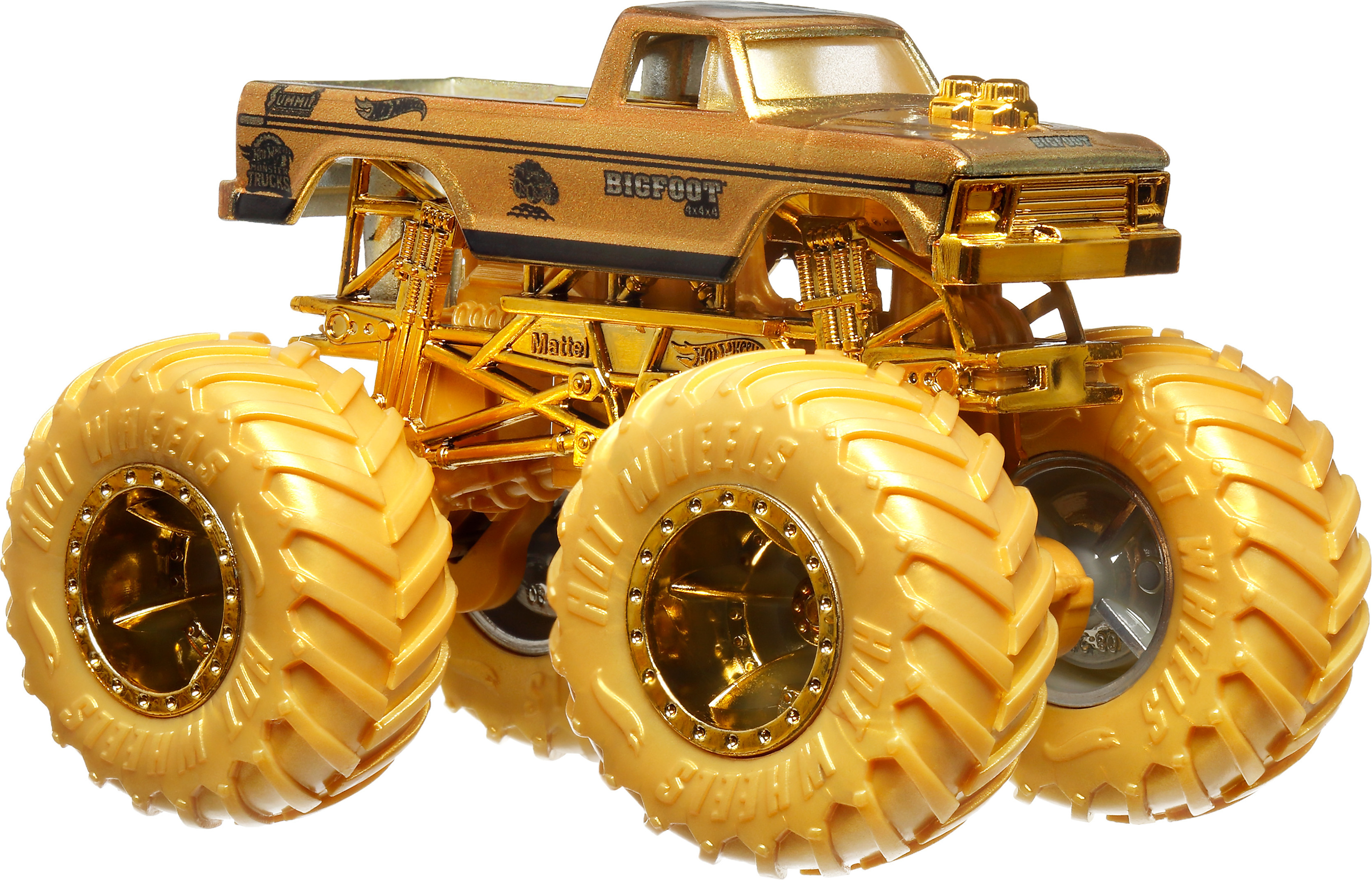Hot Wheels Monster Trucks Bigfoot Trophy Champions autokokoelma