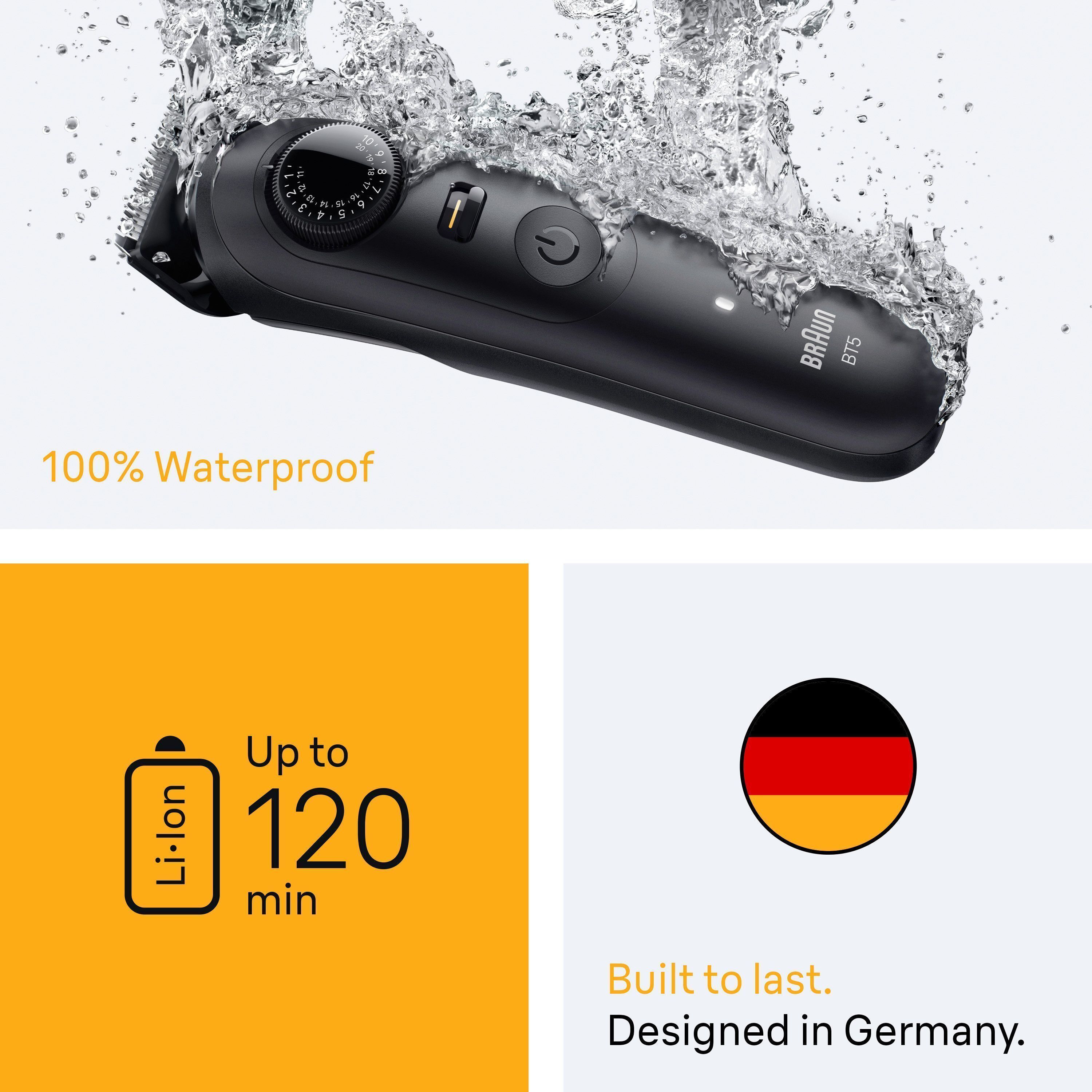 Braun Series 7 partatrimmeri, BT7520, sininen