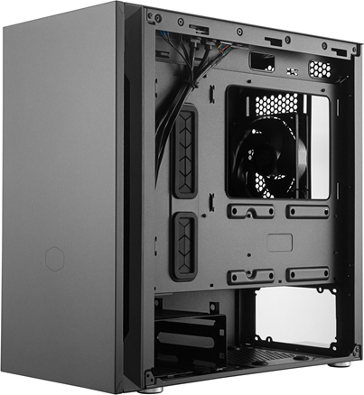Cooler Master Silencio S400  Micro-ATX-kotelo, musta