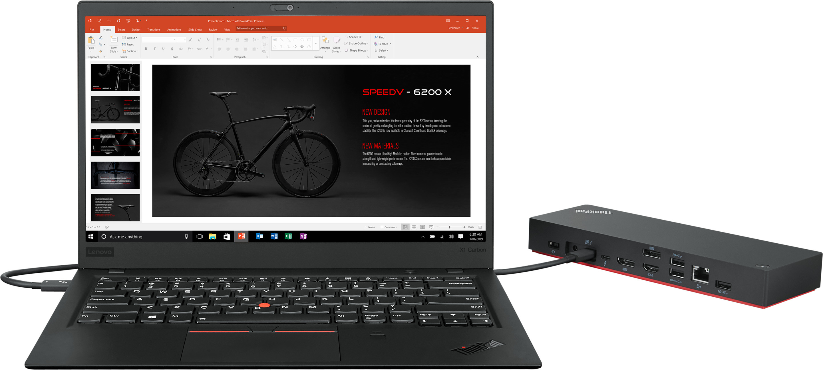 Lenovo ThinkPad Universal Thunderbolt 4 Dock -telakointiasema