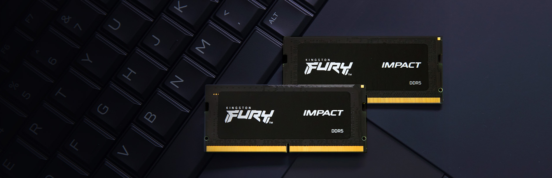 Kingston FURY Impact DDR5 4800 MHz SO-DIMM 32 Gt -muistimodulipaketti