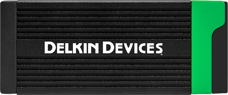 Delkin USB 3.2 CFexpress Type B & SD UHS-II -muistikortinlukija