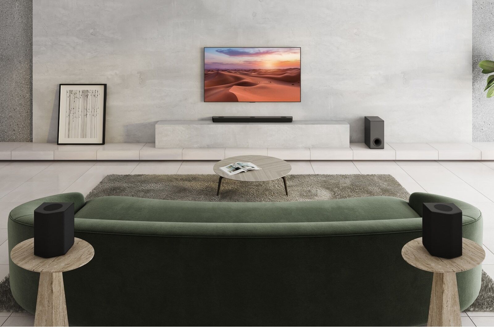 LG S95QR 9.1.5 Dolby Atmos Soundbar -äänijärjestelmä