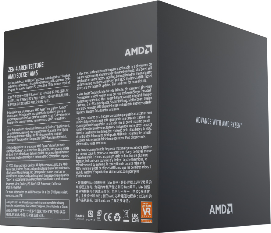 AMD Ryzen 9 7900 -prosessori AM5 -kantaan