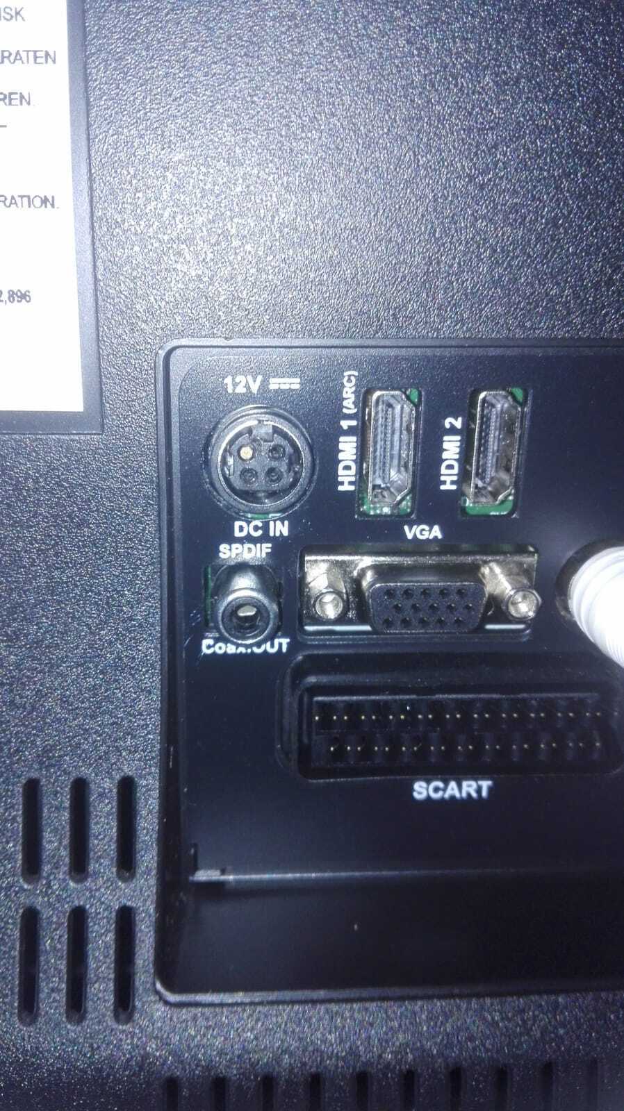 ProCaster TV -> 230 V -liitäntäkaapeli