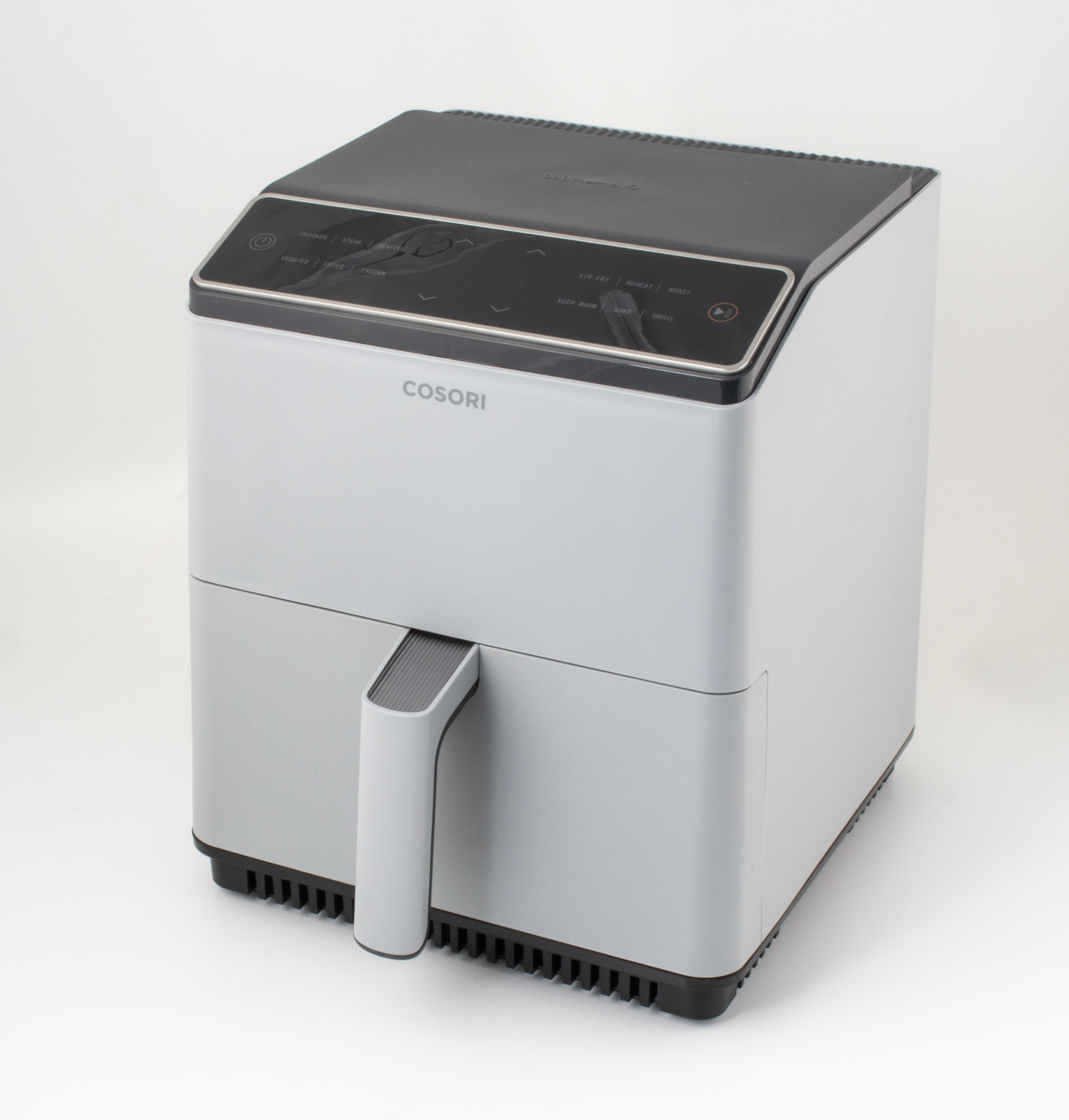 Cosori Dual Blaze -airfryer, tummanharmaa