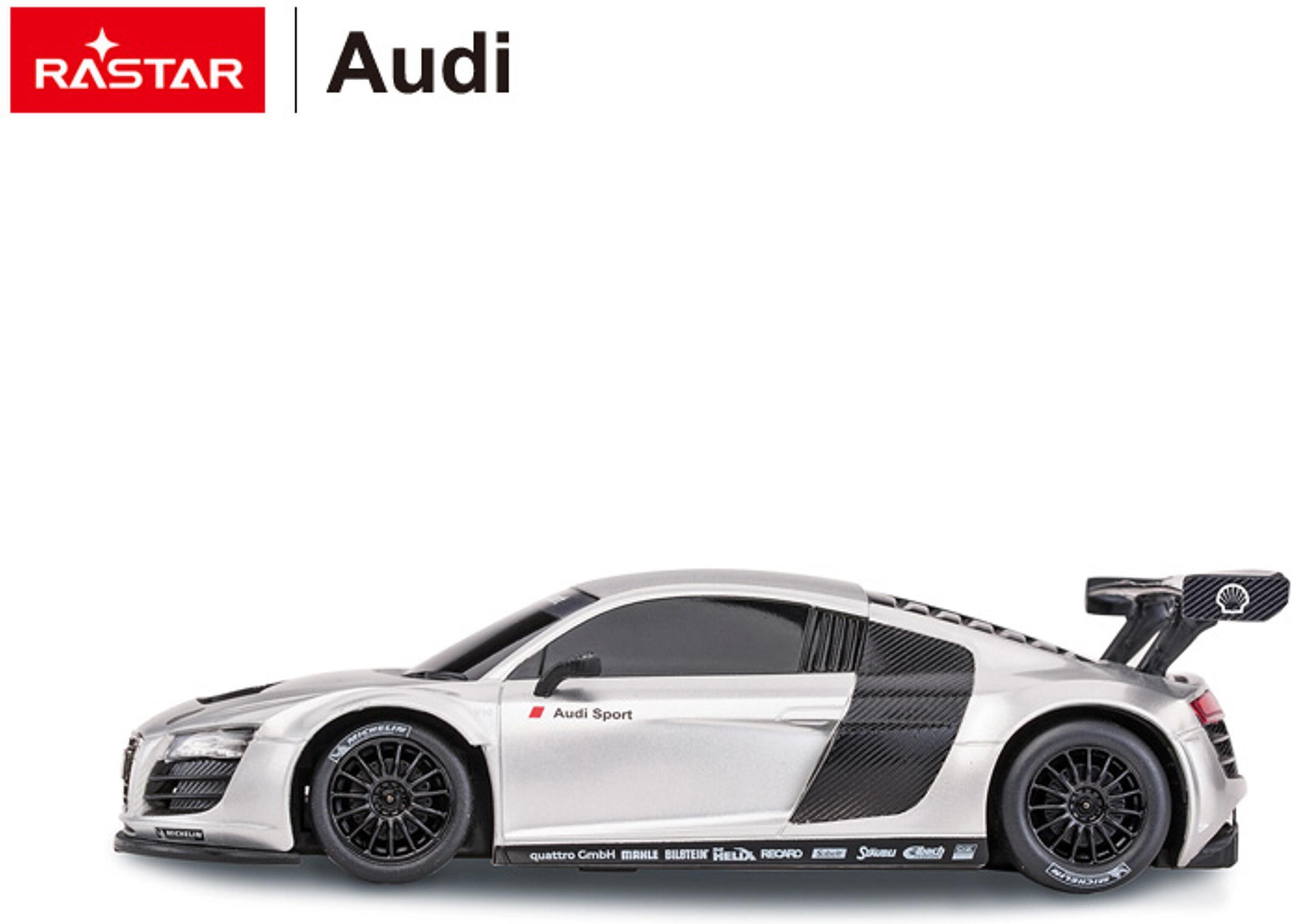 RASTAR AUDI R8 Silver R/C -kauko-ohjattava auto, 1:24