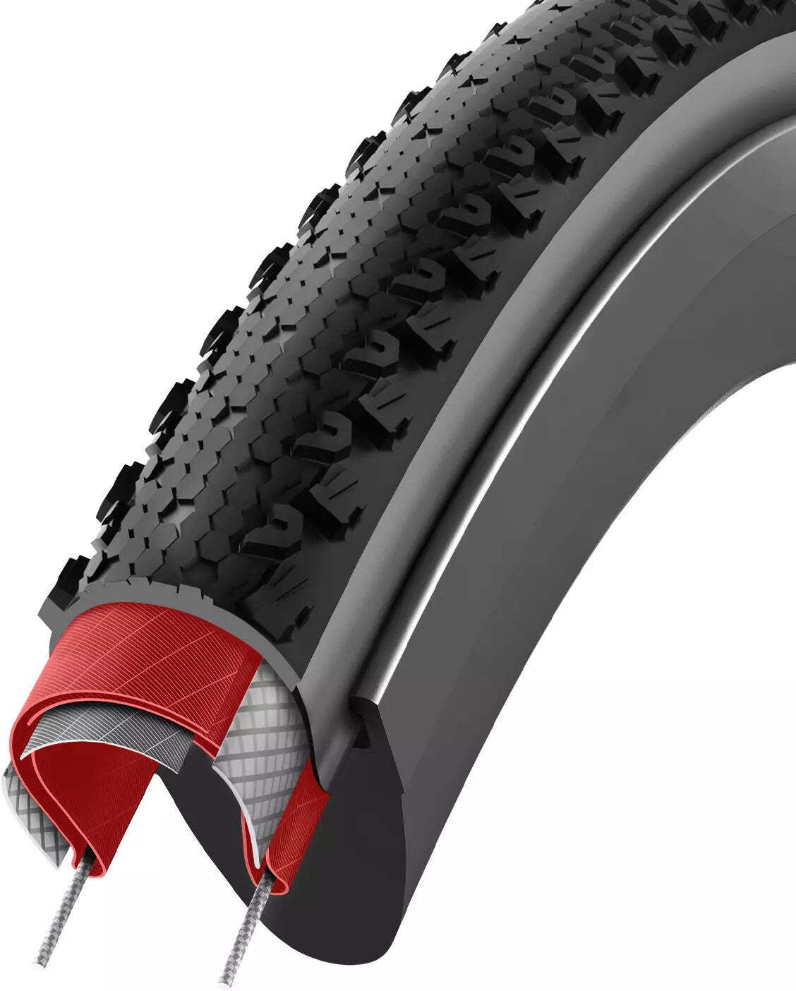 Vittoria Terreno Zero TNT G2 -rengas, 32-622, musta/harmaa