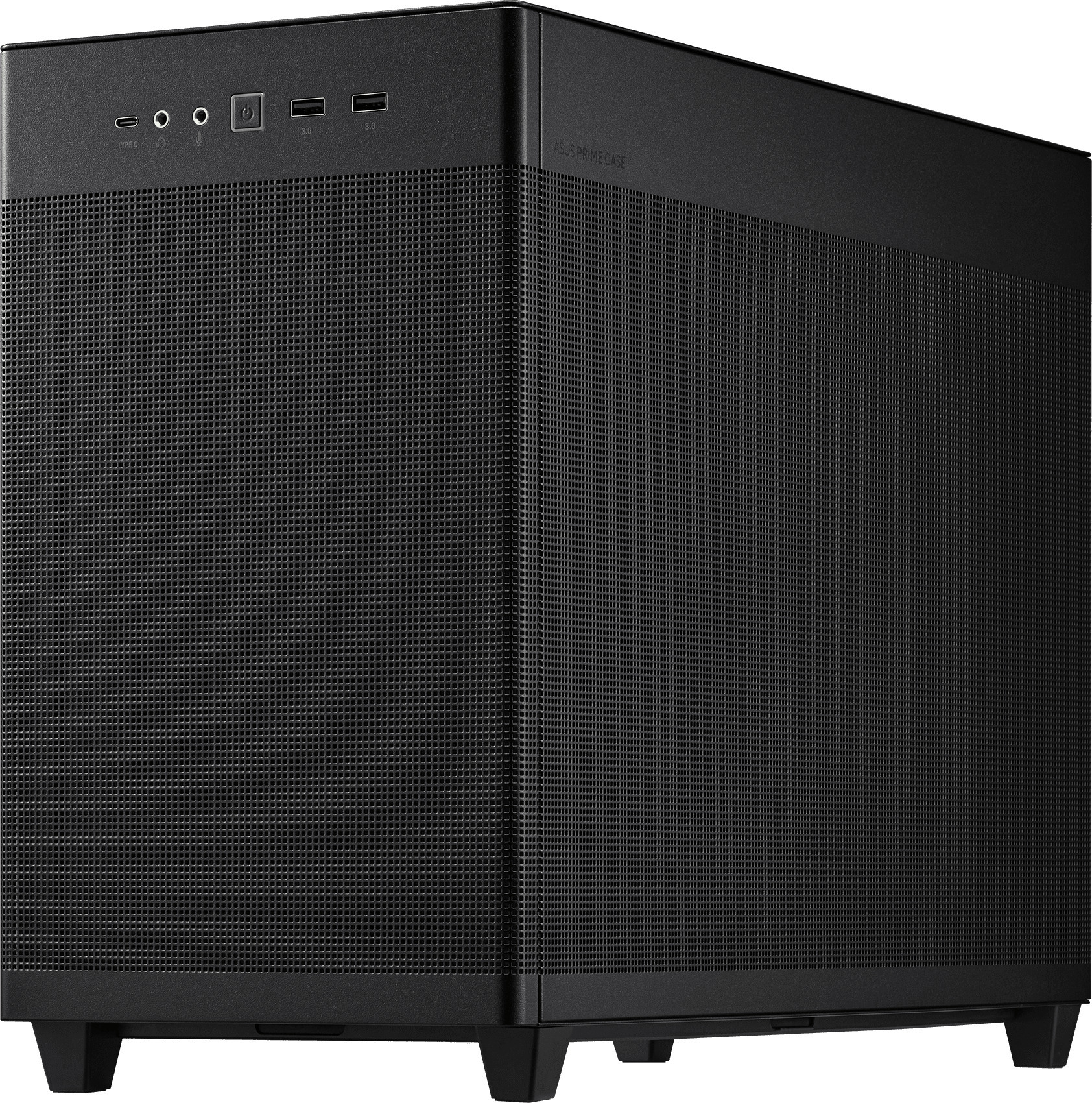Asus Prime AP201 TG Micro-ATX-kotelo ikkunalla, musta