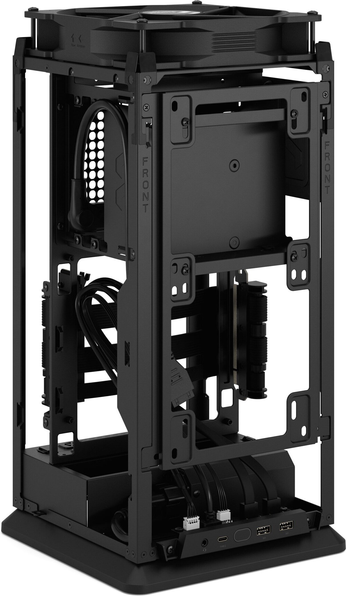 Fractal Design Mood Mini-ITX-kotelo, vaaleanharmaa