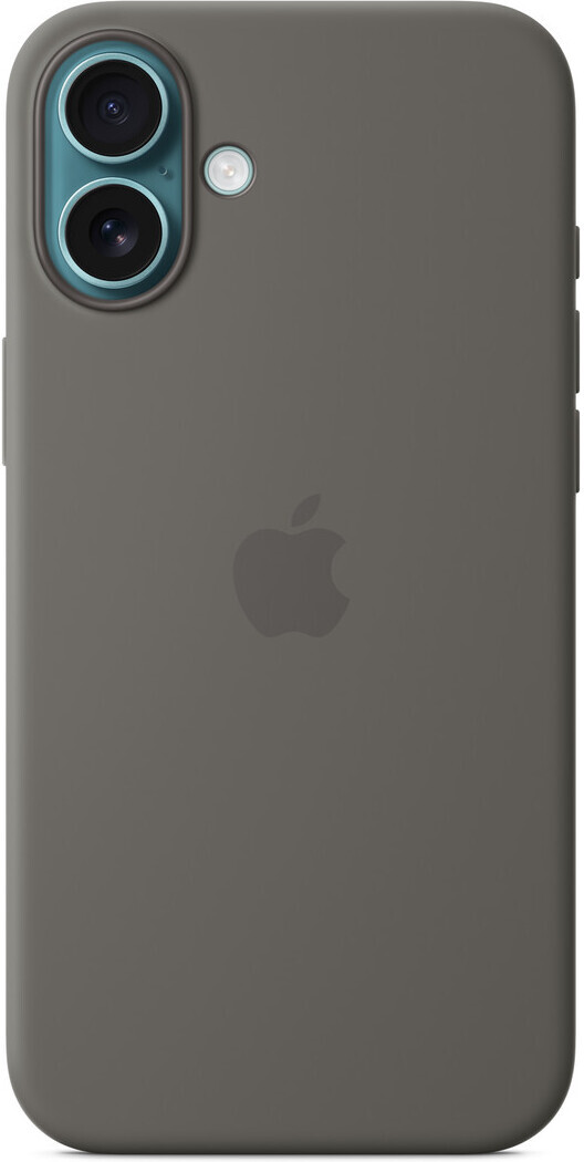 Apple iPhone 16 Plus silikonikuori MagSafella, liuskeen­harmaa