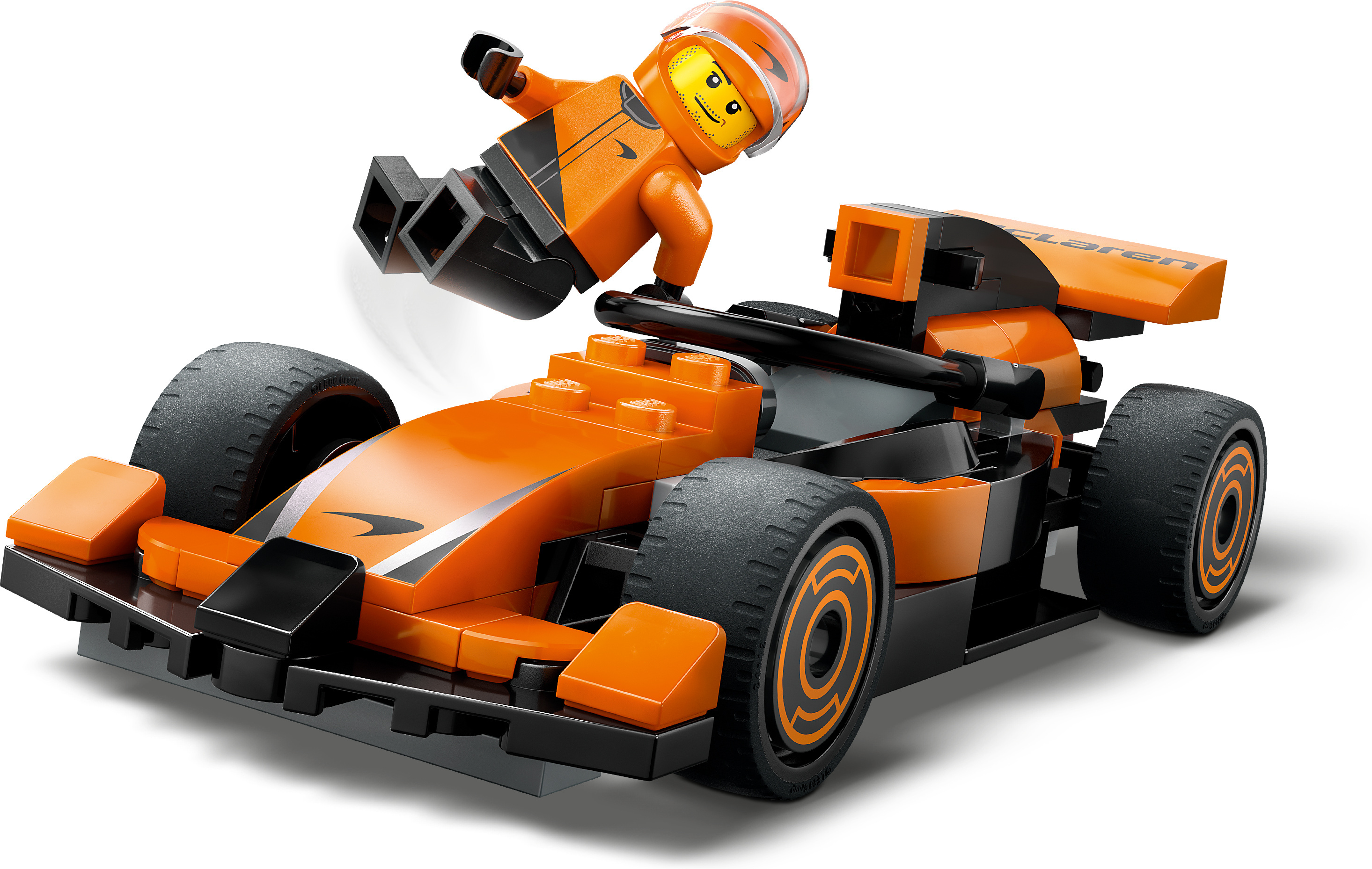 LEGO City 60442 – F1-kuljettaja ja McLaren-kilpa-auto