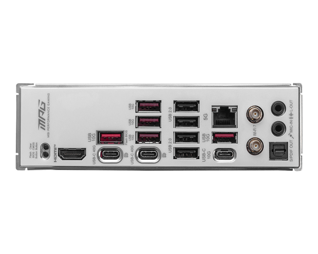 MSI MPG X870E EDGE TI WIFI AM5 ATX-emolevy